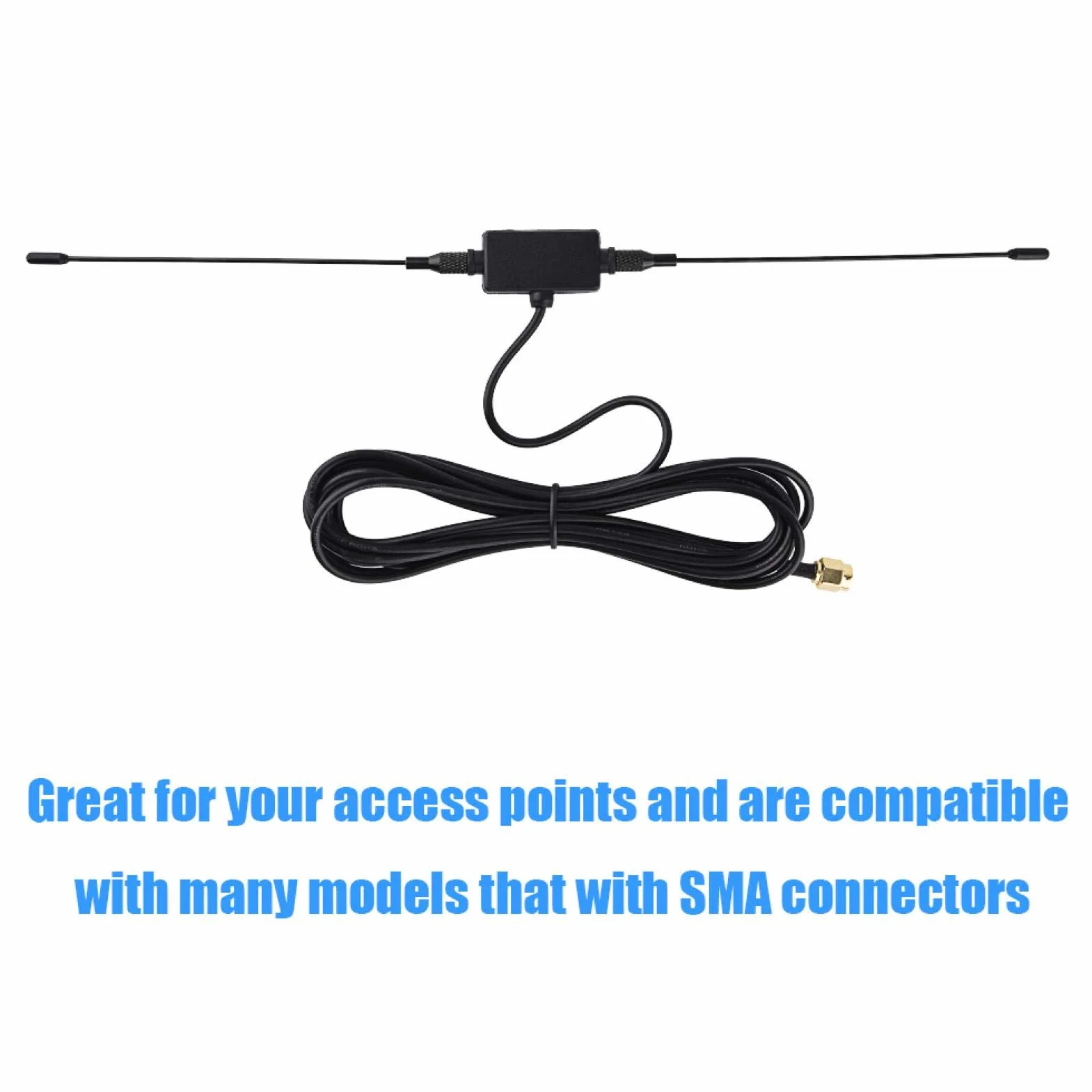 Antena 433mhz 118in 433MHZ GSM GPRS SMA wtyk męski róg antena wzmacniacz sygnału antena dalekiego zasięgu