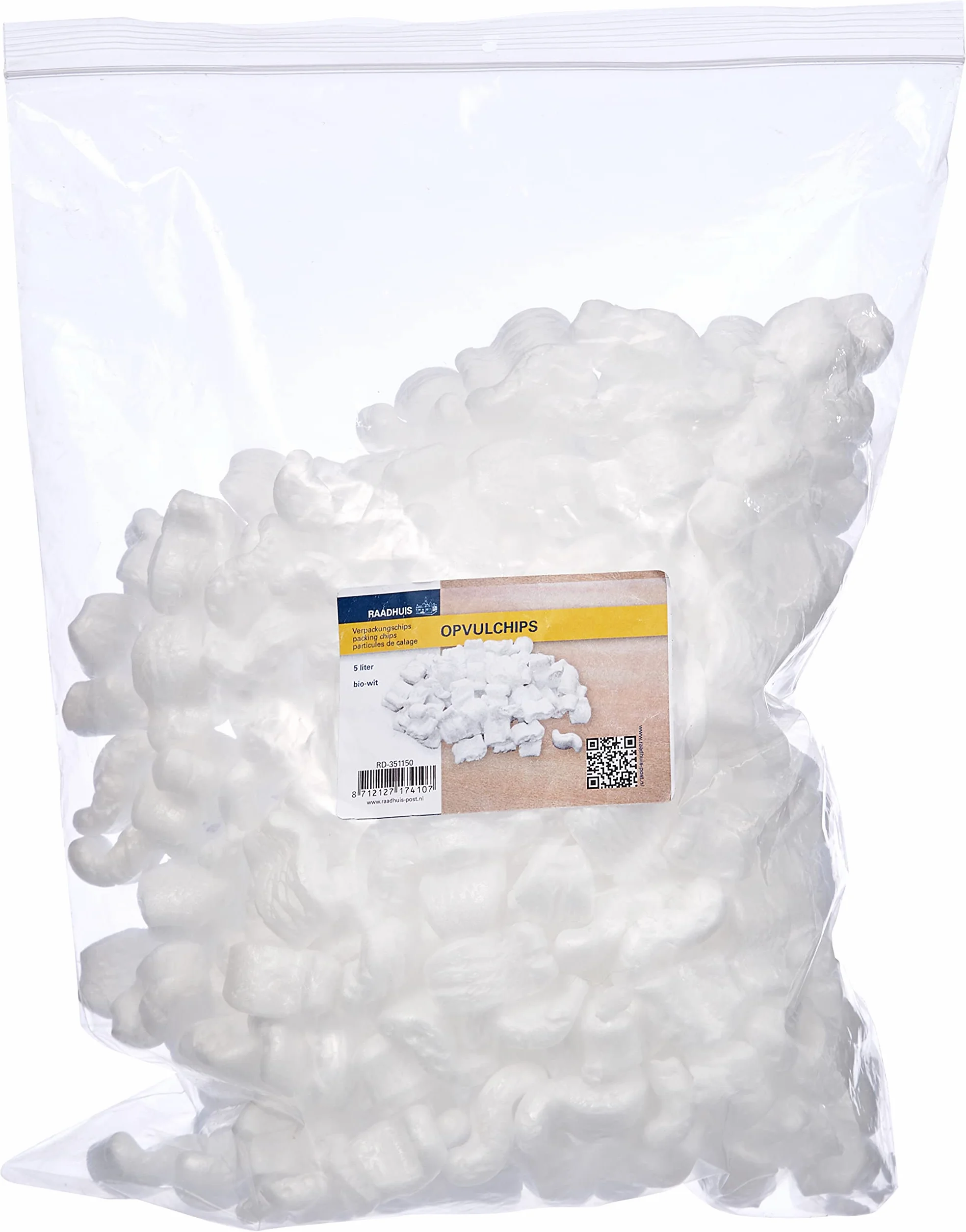 chipsy do pakowania bio-białe 5 litrów, RD-351150, 32x25x9