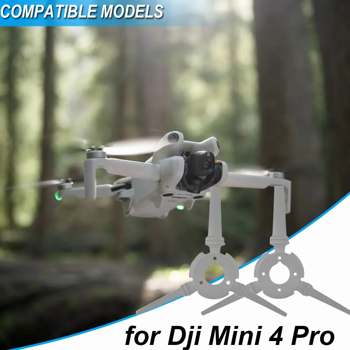 Replacement Gimbal Shock Absorption Rubber for Dji Mini 4 Pro, Gimbal Camera Shock Absorber Ball, gumowe akcesoria do redukcji wibracji lotu z narzędziem naprawczym (długa lewa i prawa)