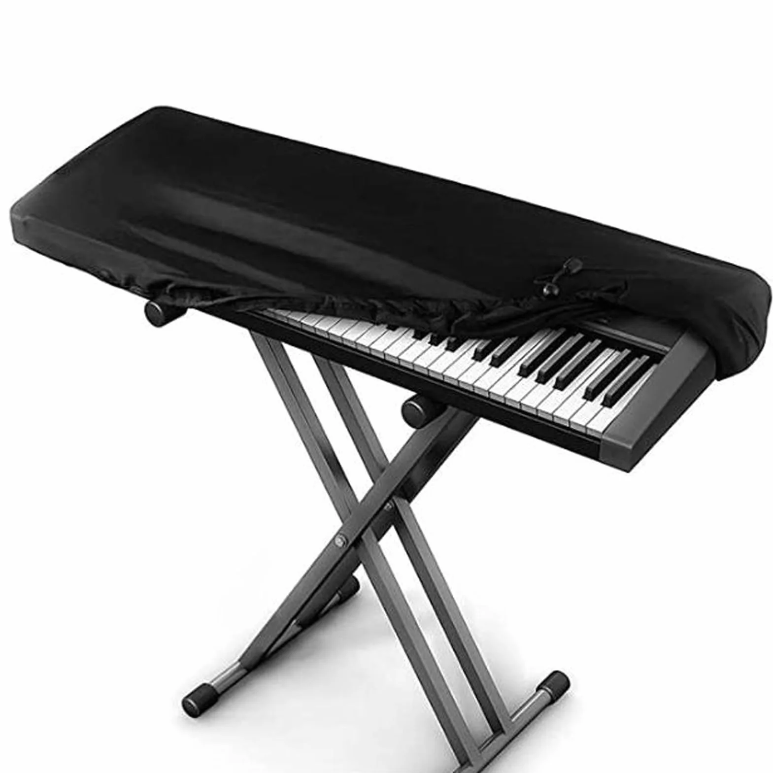 88 klawiszy, osłona klawiatury fortepianowej, osłona przeciwpyłowa fortepianu z zapięciem blokującym sznurek, ochronna do klawiatury elektronicznej, fortepianu cyfrowego