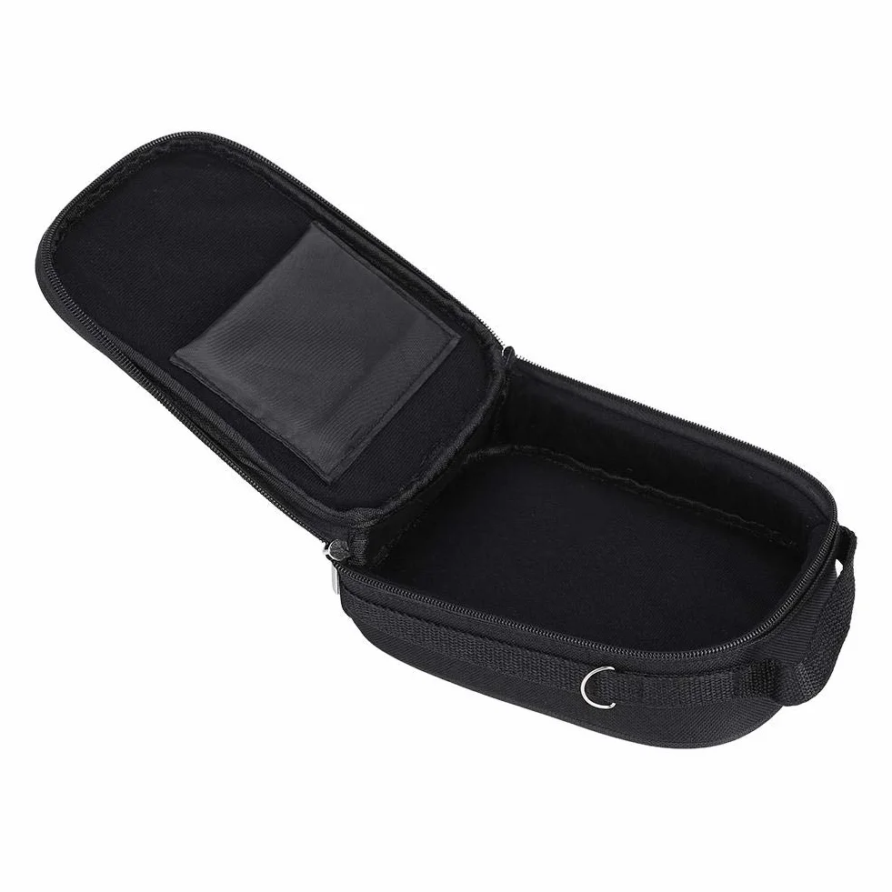 Kalimba etui, przenośne anty-uderzenia z paskiem Kalimba torebka pudełko, odporne na wstrząsy czarne 17 kluczy na kciuki kalimba palec fortepian
