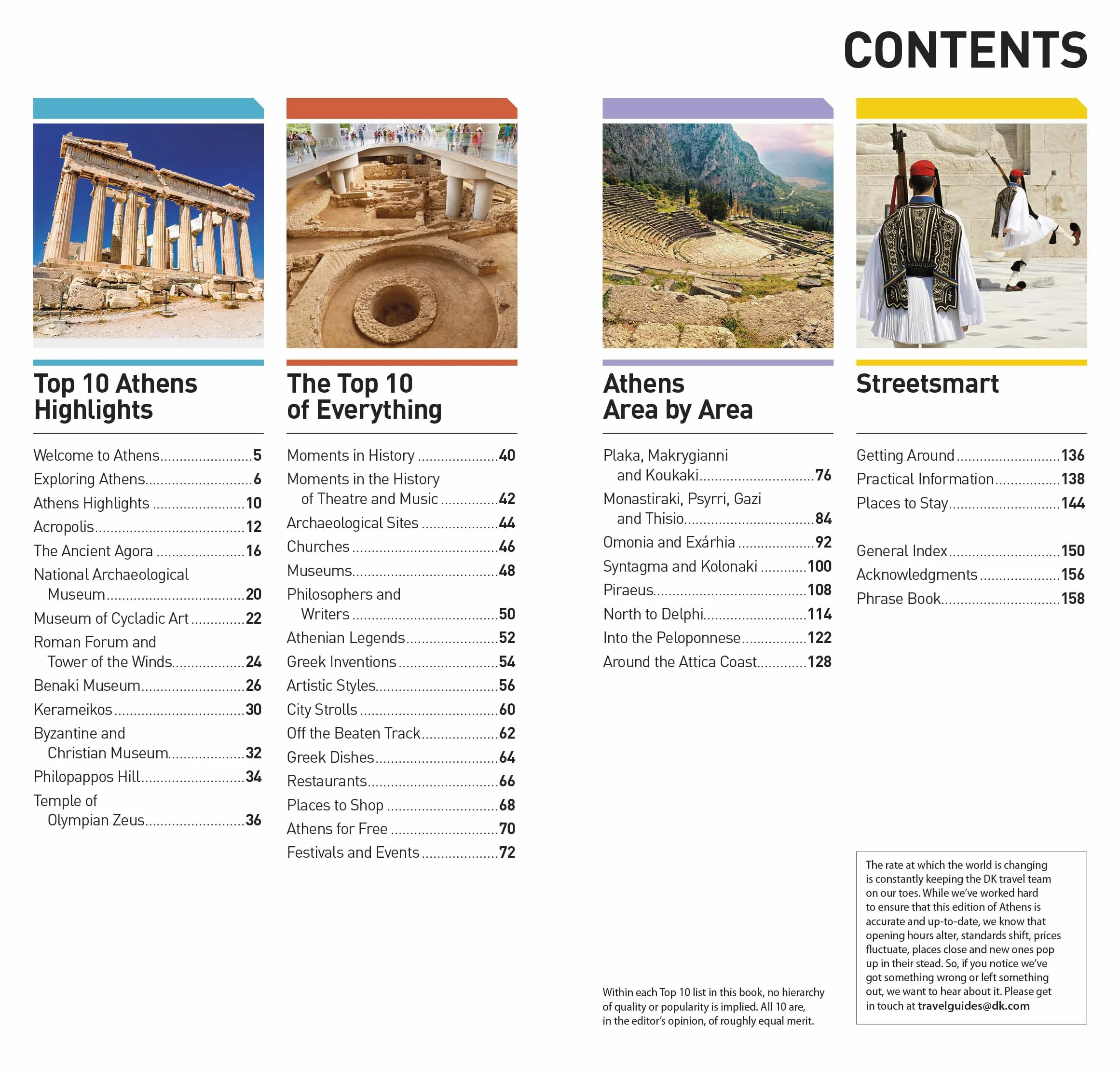 DK Top 10 Athens: Top 10 lists for your perfect trip, plus an all-weather folded map