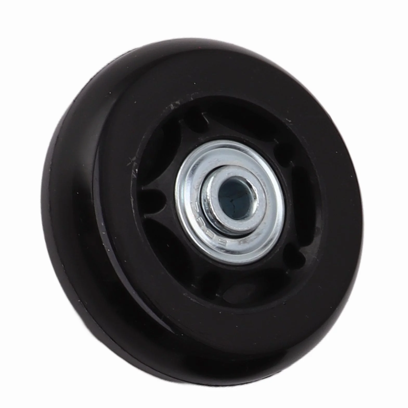 Zestaw 2 zapasowych kółek do bagażu 54 mm/60 mm/64 mm, uniwersalne kółka liniowe z narzędziem instalacyjnym, gumowe kółka obrotowe do walizki bagażowej (60 x 24 mm)