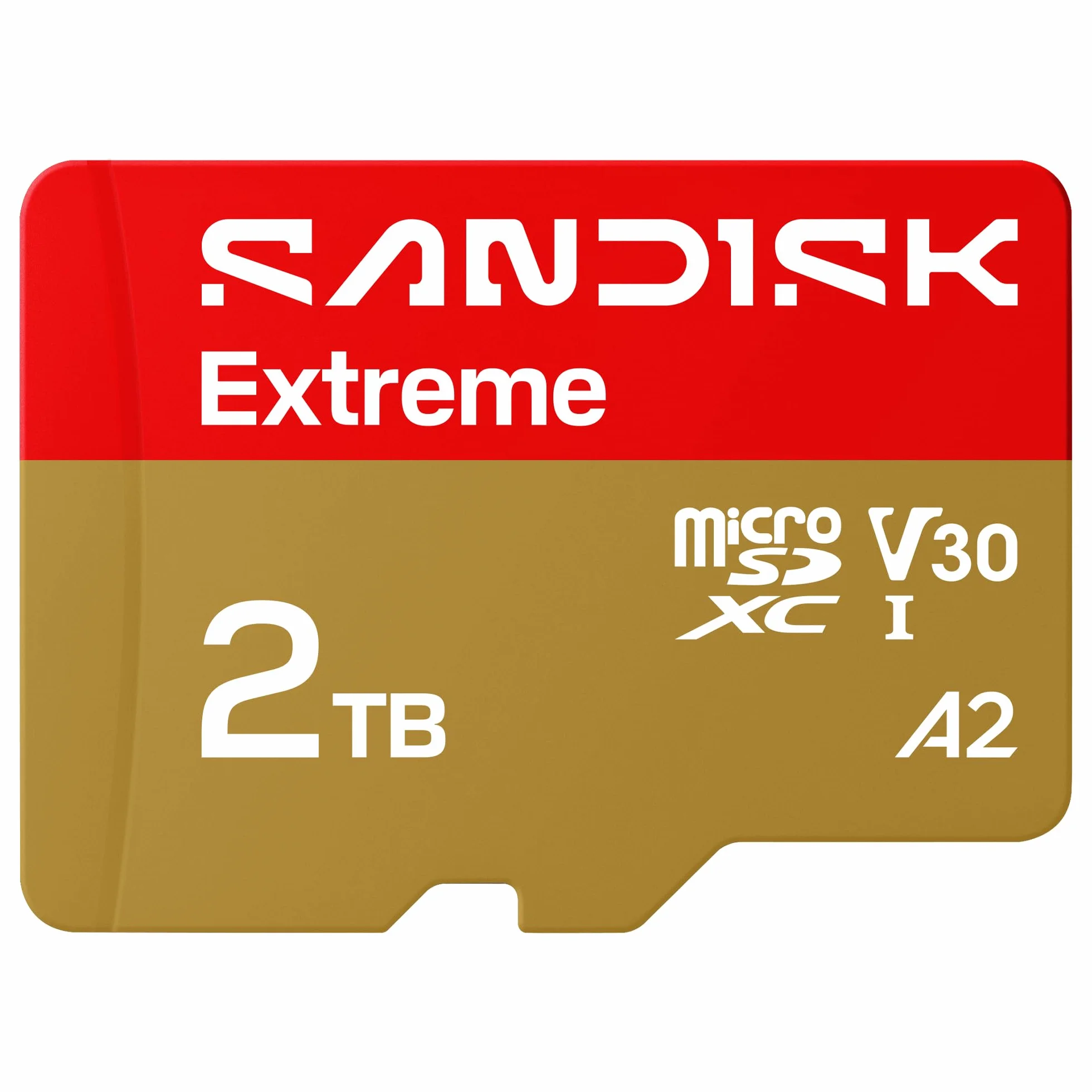 SanDisk Karta microSDXC Extreme 2 TB + adapter SD (do smartfonów, kamer akcji, dronów, prędkości do 240 MB/s, 4K UHD) RescuePRO Deluxe, UHS-I, U3, V30
