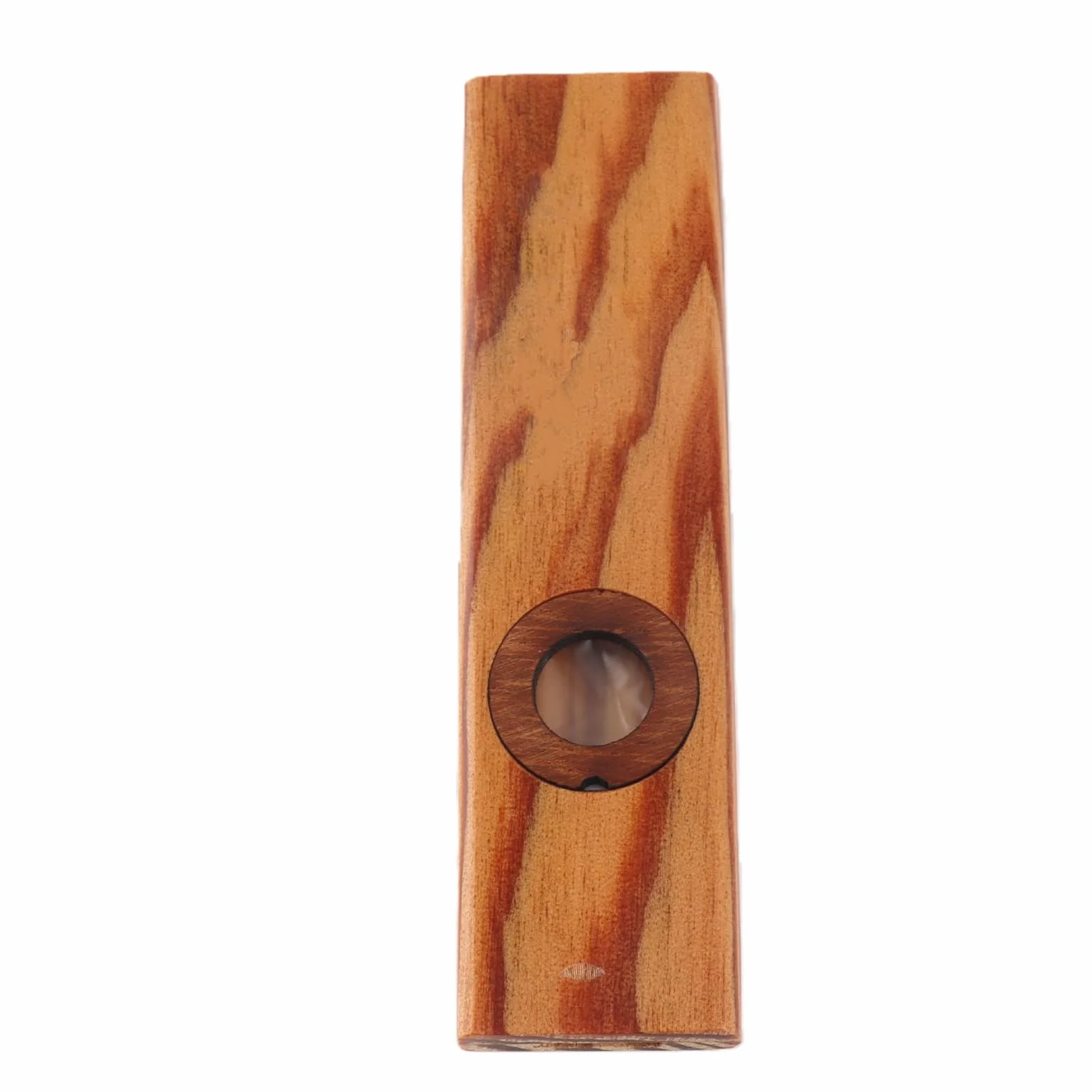Alomejor Kazoo vintage drewniane ukulele partner harmonijka kazoo dla dzieci i początkujących ludzi brzęczenie piosenka instrument muzyczny