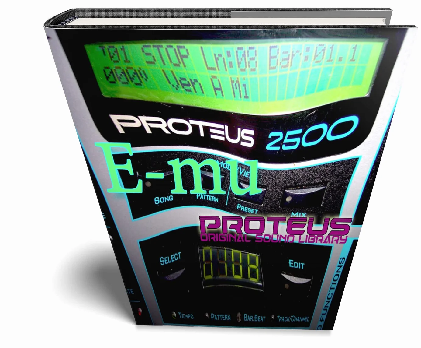 E-mu Proteus - The King of Dance Modules - Duże, oryginalne 24-bitowe wielowarstwowe fale/próbki kontaktowe/pętle biblioteka studyjna; bezpłatna wysyłka kontynentalna USA na DVD lub pobrać
