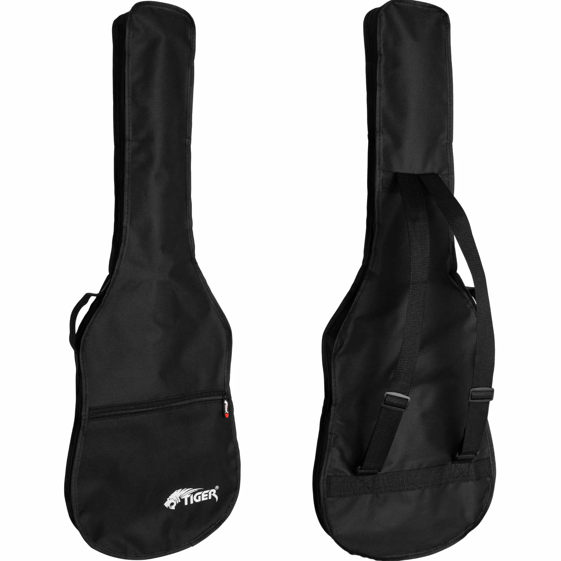 Tiger Music Ggb7-Fel Pokrowiec na Gitarę Elektryczną, Czarny, rozmiar 4/4