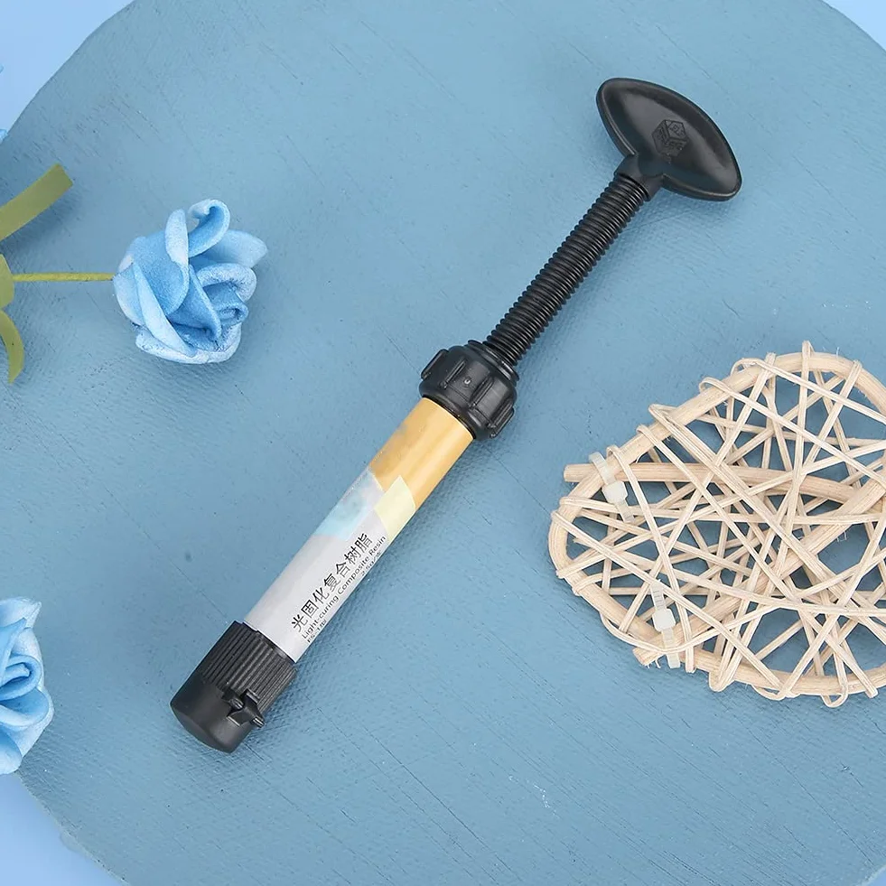Materiały do ​​Wypełniania Zębów, Uniwersalna Światłoutwardzalna Żywica Kompozytowa Strzykawka Dentystyczna Wypełnij Zęby Opieka Zdrowotna, Brakujące Zęby Naprawa Zamienników Narzędzie(A1)