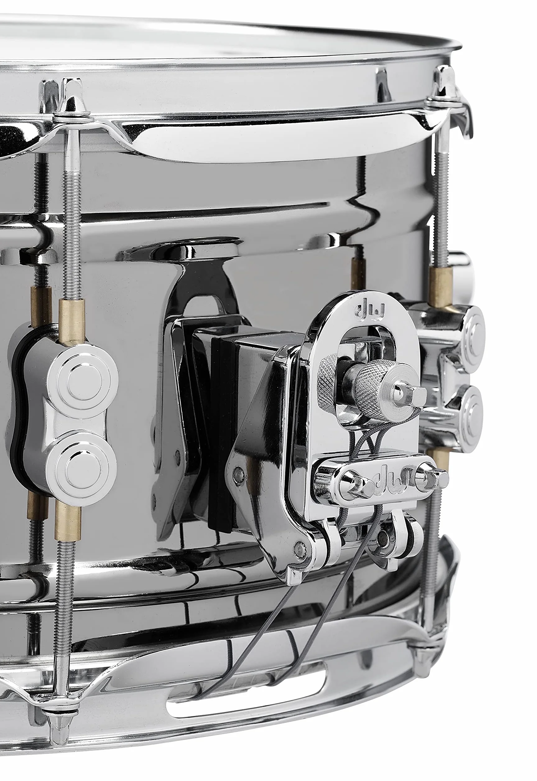 Pacific Drums Concept Series Metal Snare, 35,6 x 16,5 cm, Black Nickel Steel | Stalowa skorupa 1 mm, czarny nikiel