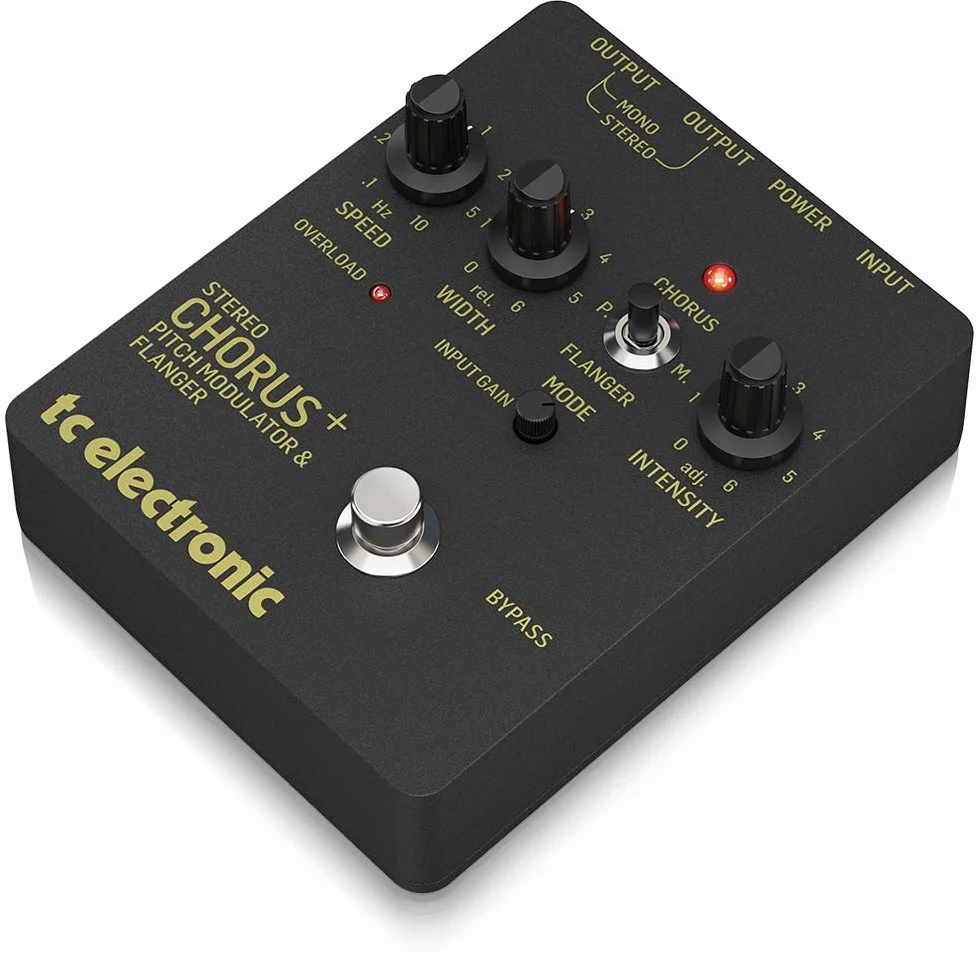 TC Electronic Stereo Chorus Flanger Pedal SCF GOLD
