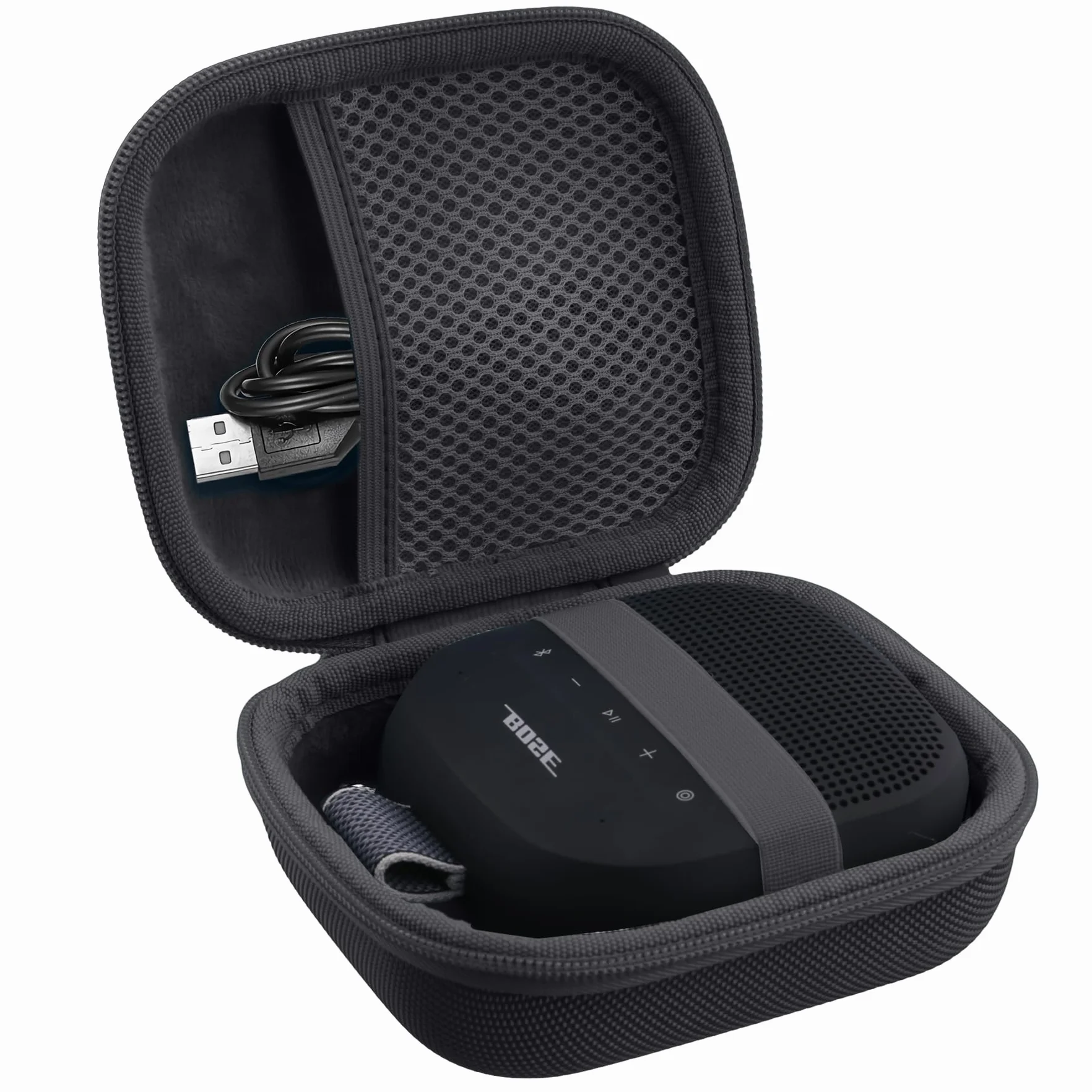 co2CREA Twardy futerał podróżny do głośnika Bose SoundLink Micro Bluetooth