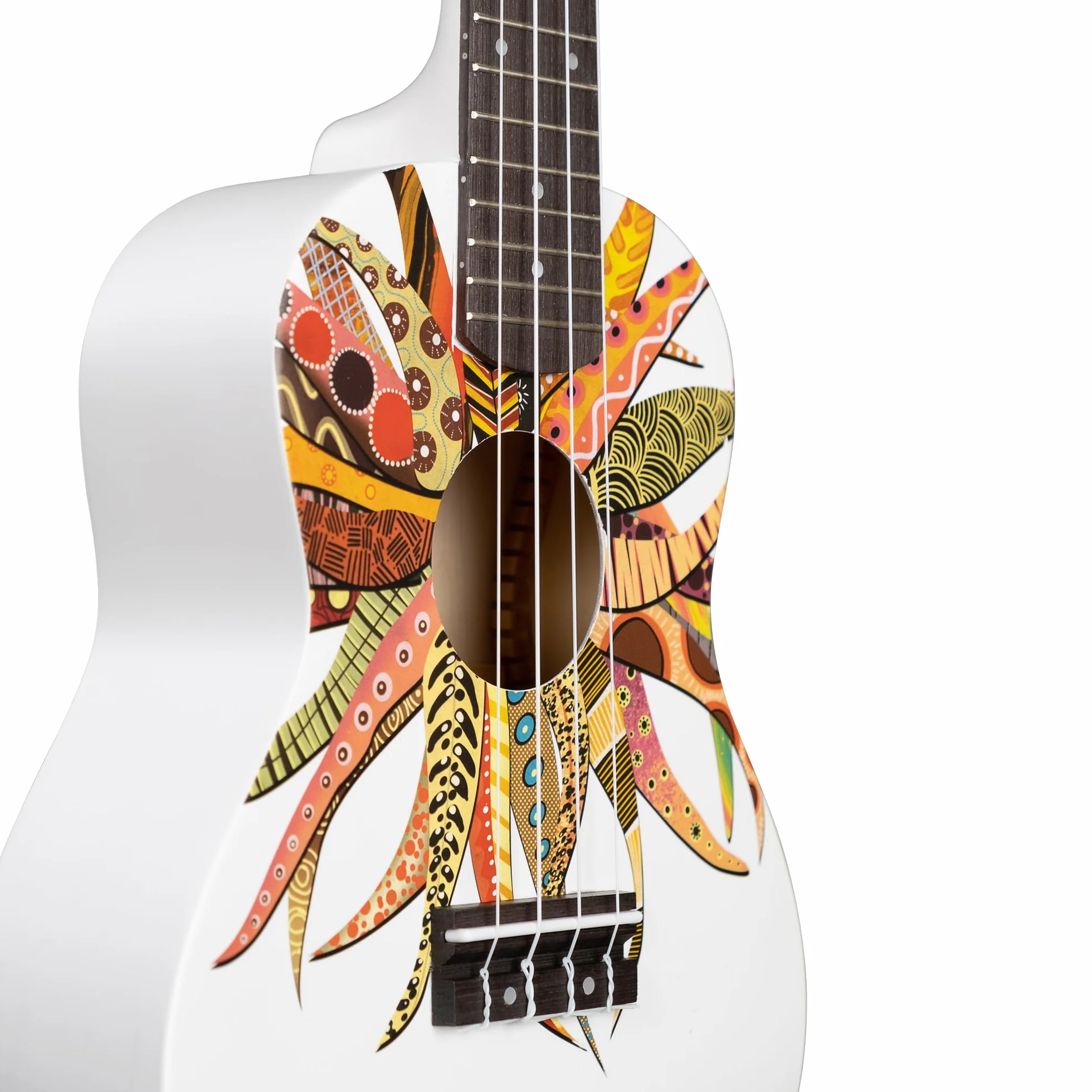 Concert Ukulele Linden Dreamcatcher (w zestawie torba, 3 i)