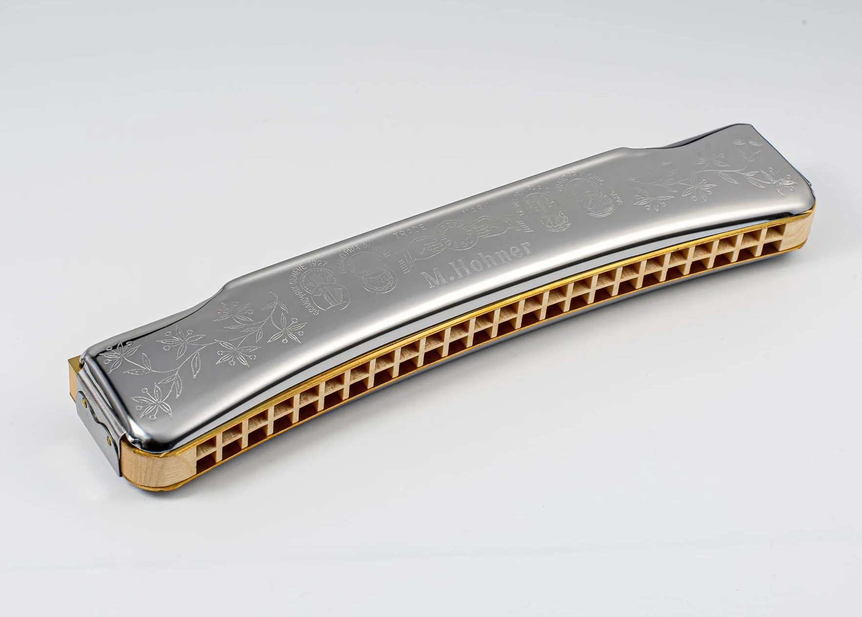Hohner Lieblinge 48C Harmonijka, Srebrny, 18 x 6 x 4 cm