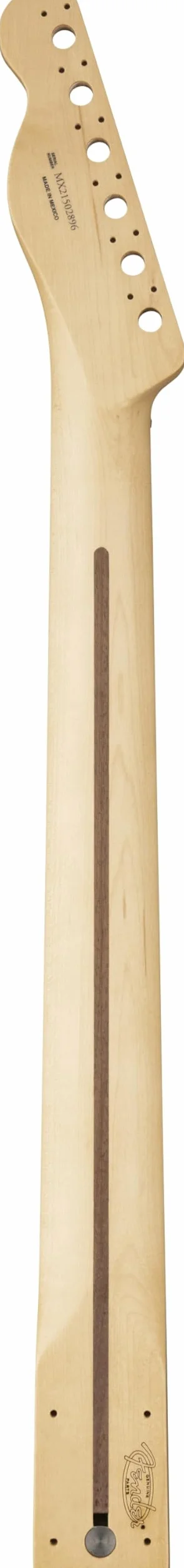 Fender Szyja, seria graczy Telecaster® z wkładkami blokowymi, 22 średnie progi Jumbo, Pau Ferro