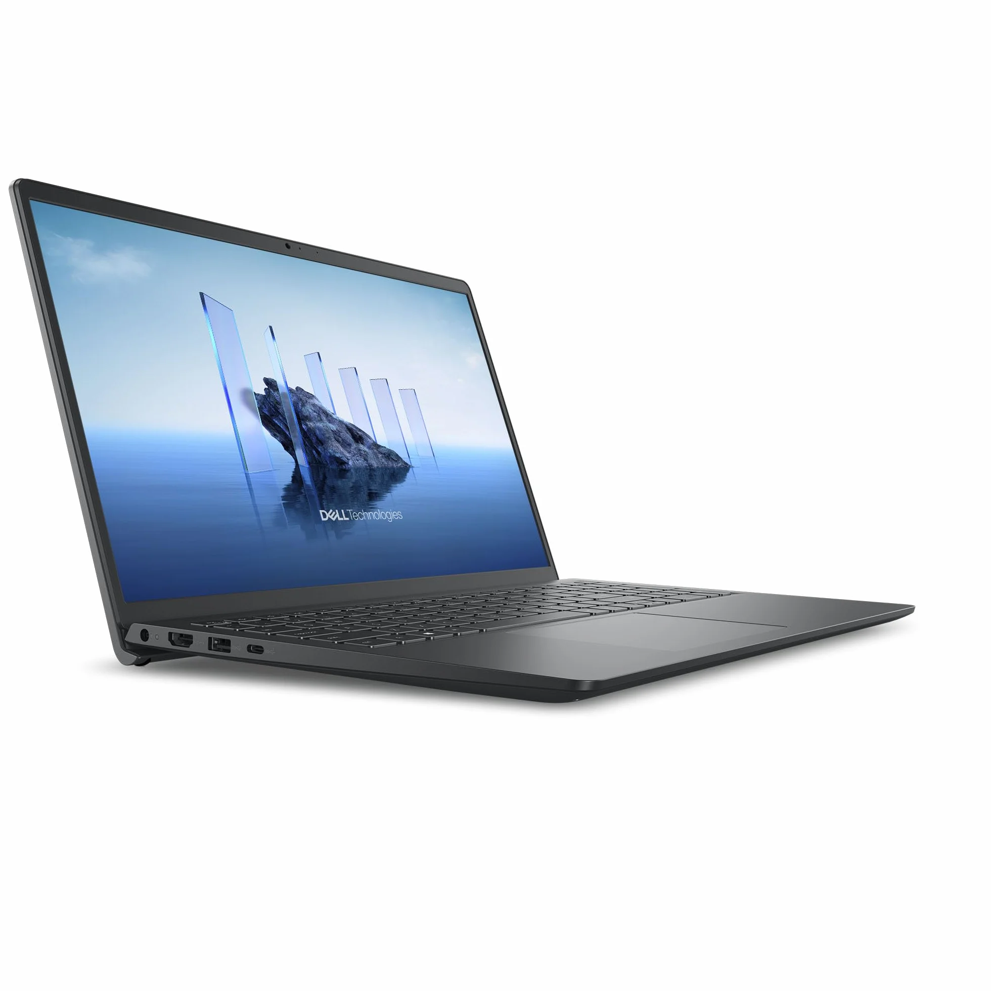 Dell 15 Laptop DC15250 15,6" FHD (1920 x 1080) 120 Hz, Intel Core 3 100U, Intel UHD Graphics, 8 GB RAM, 512 GB SSD, Windows 11 Home, QWRTZ Backlit Keyboard - Black