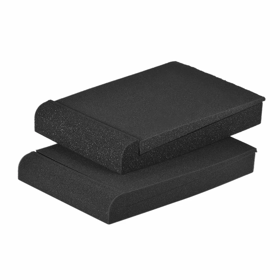 Btuty 2-pak izolacyjnych podkładek z pianki akustycznej do głośnika monitora studyjnego maks. 9,6'' * 7,7'' Powierzchnia użytkowa