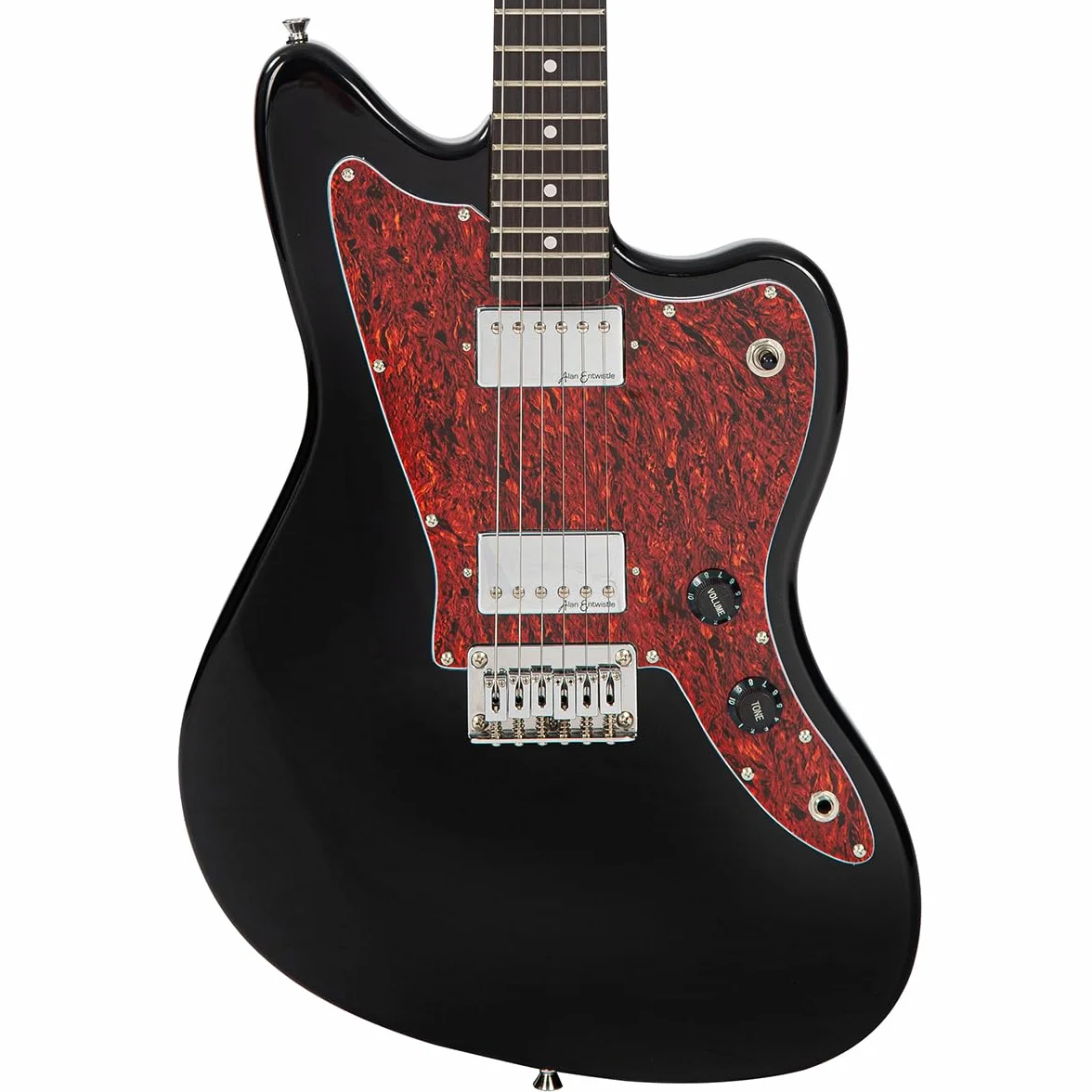 VINTAGE V50 COASTER SERIES GITARA ELEKTRYCZNA - CZARNA BŁYSZCZĄCA