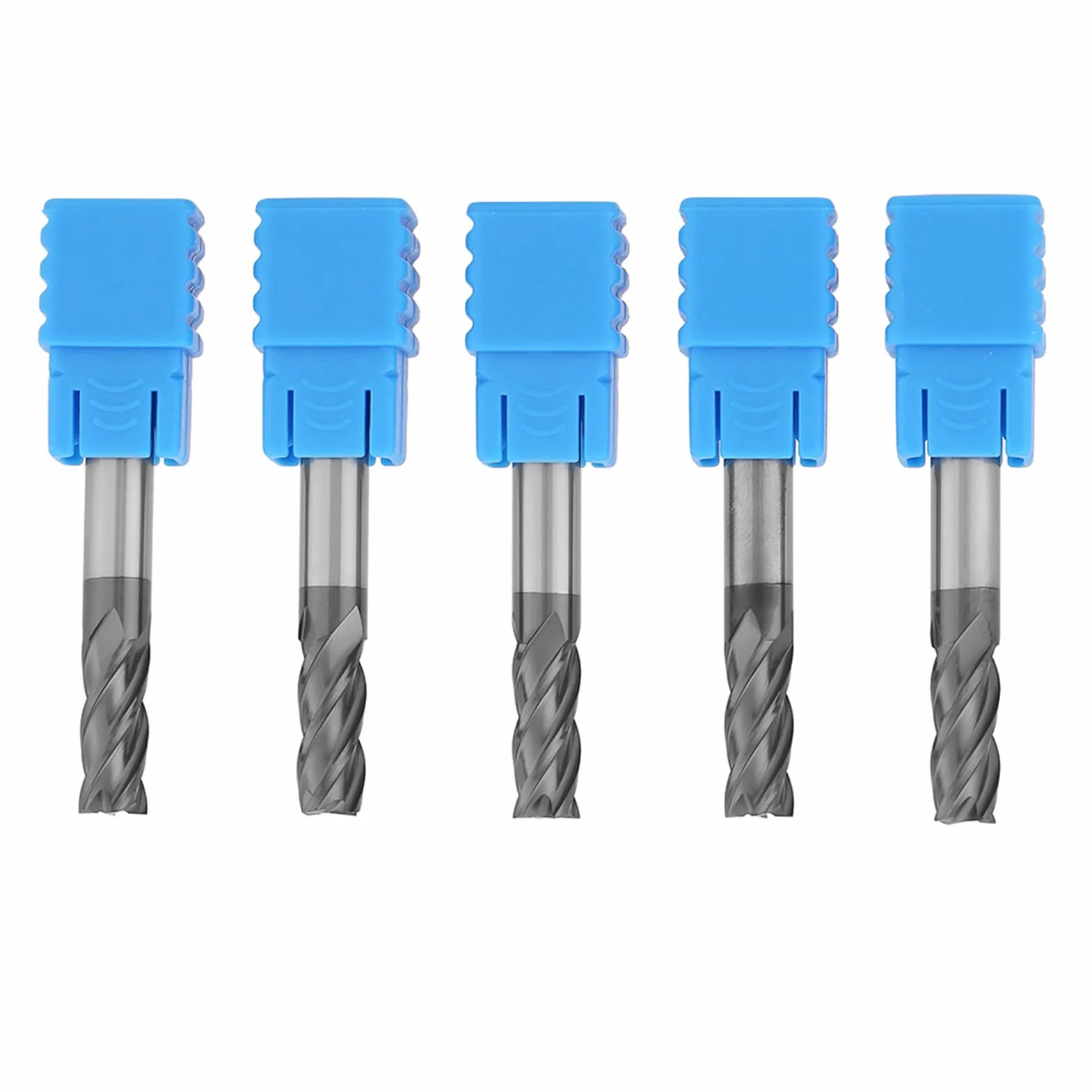 sztuk węglików spiekanych 4 flet frez trzpieniowy CNC frezy o średnicy 6mm x 50mm długości