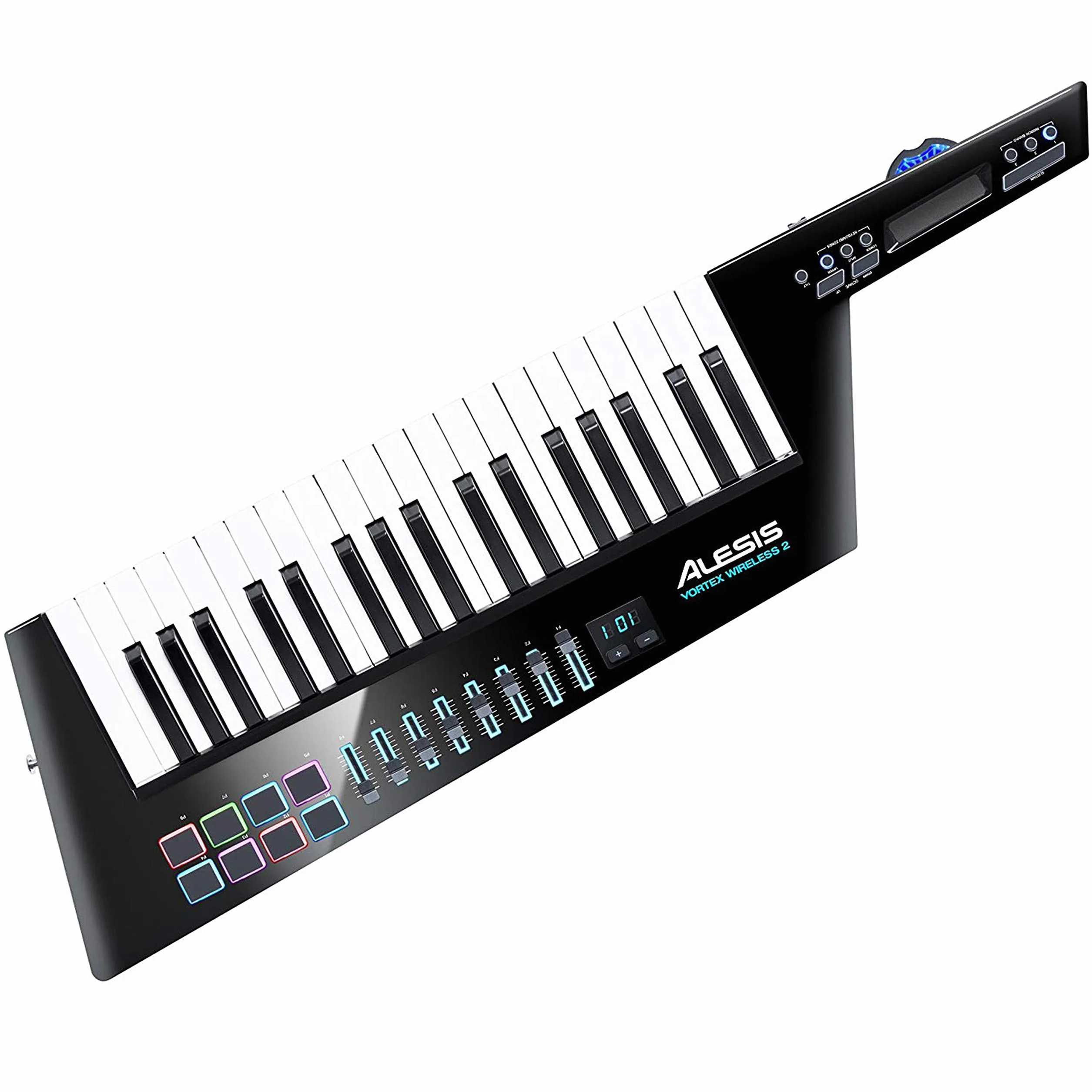 Alesis Vortex Wireless 2 | wysokowydajny bezprzewodowy kontroler klawiatury USB/MIDI z profesjonalnym pakietem oprogramowania