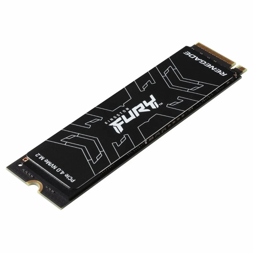 Kingston FURY Renegade PCIe 4.0 NVMe M.2 SSD dla graczy, entuzjastów i zaawansowanych użytkowników - SFYRD/2000G, Czarny