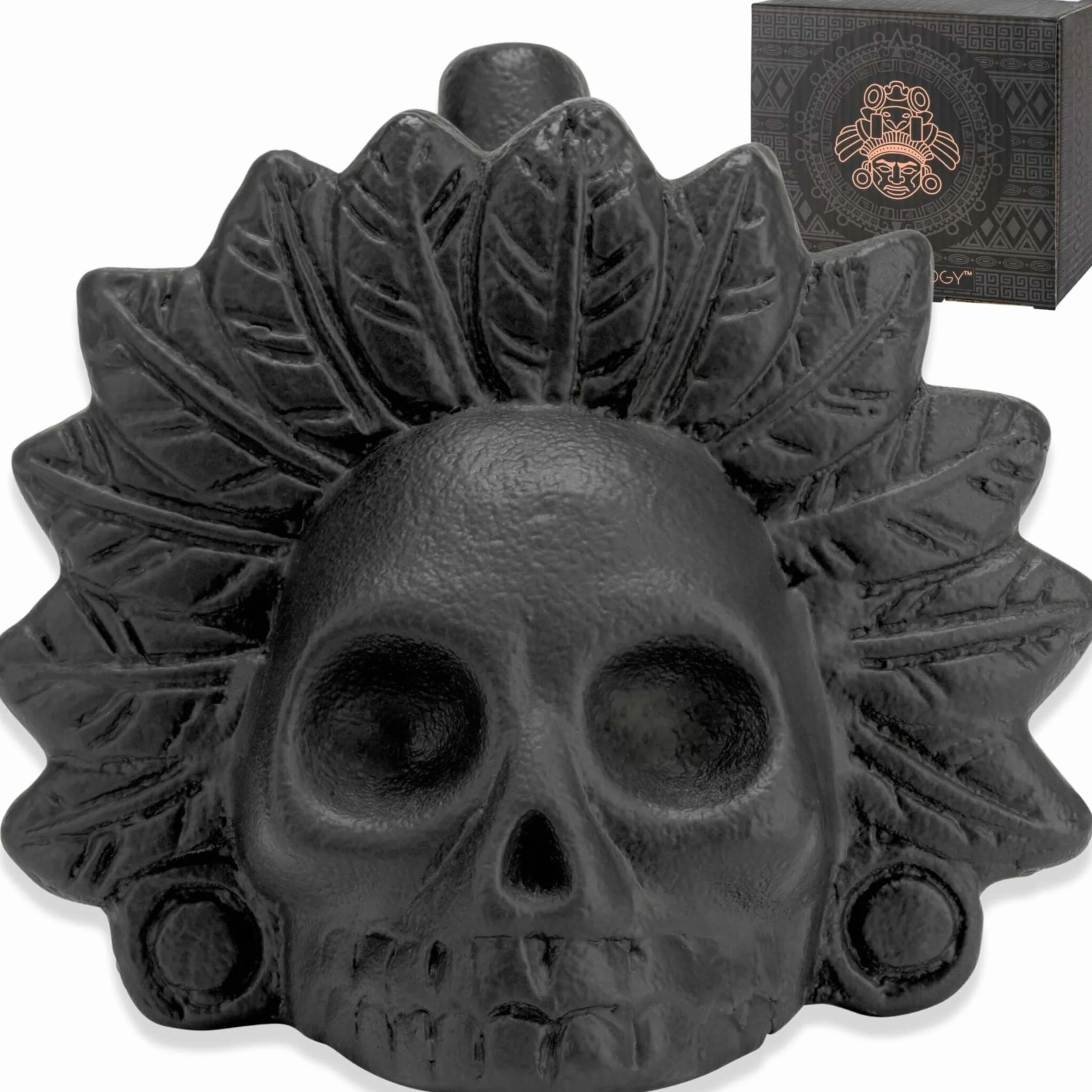 Aztec Death Whistle Loud 125+ Decibels Autentyczne ludzkie brzmiące krzyki Krzyczący Aztecki Gwizdek Wojenny