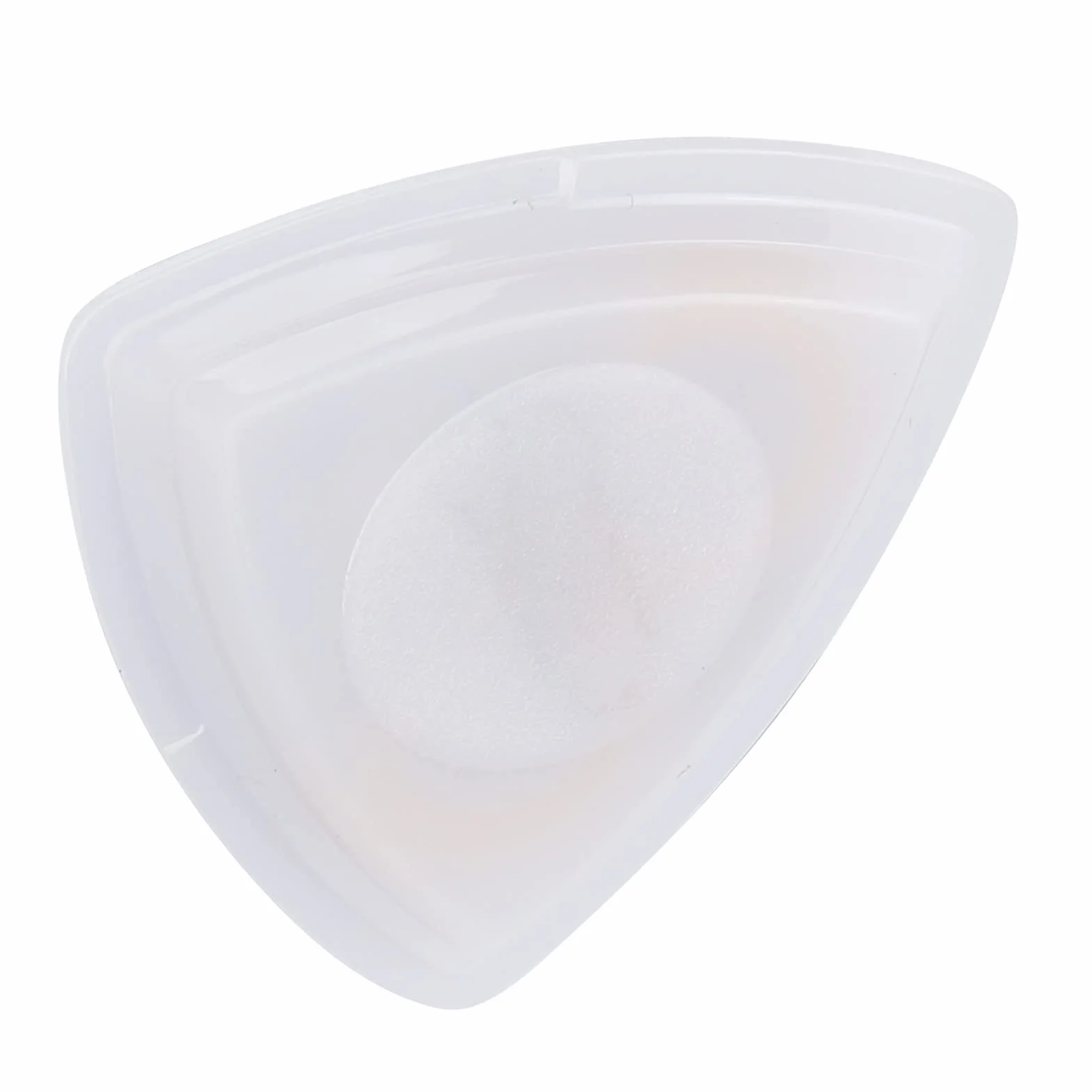 Kostki do Gitary Gitara Akustyczna Luminous Pick Food Grade Plastic LED Light Wbudowana Bateria do Gry i Zbierania Pick((Biały))