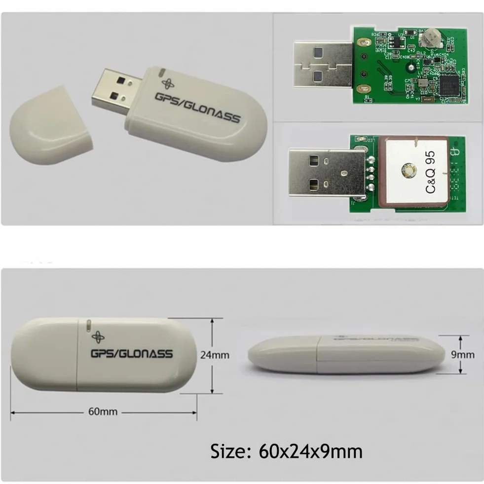 Vk-172 g-Mouse USB GPS Glonass Dongle Moduł Odbiornika 7020 Chip dla Linuksa Windows 10/8/7/Vista/XP/Raspberry Pi Google Earth