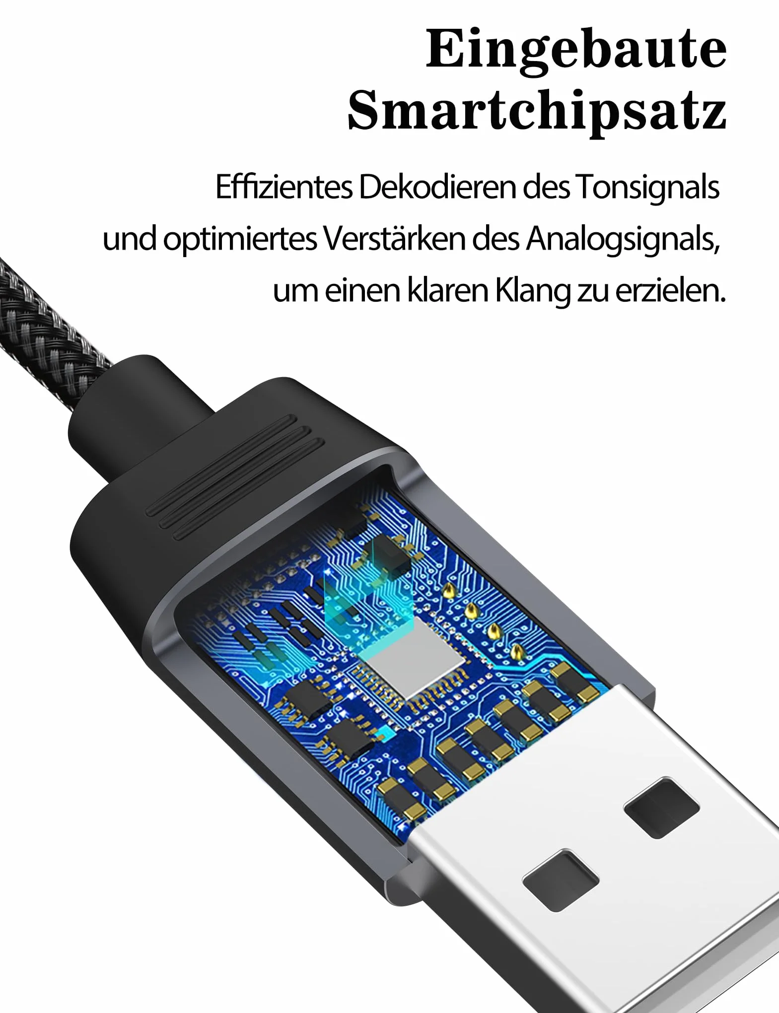 DuKabel Kabel USB do gitary USB na 1/4 TS do nagrywania gitary, 2,4 m, typ A na 6,35 mm, kabel konwerterowy mono do instrumentów, basów, e-keyboardu, miksera, wzmacniacza, komputera, laptopa