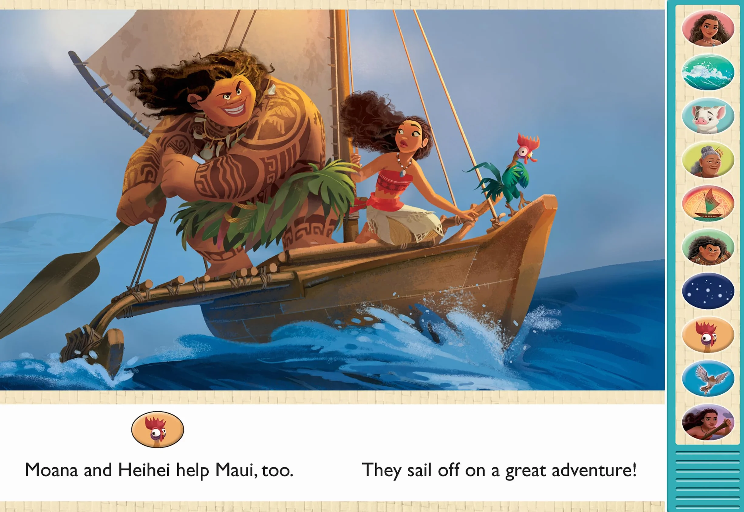 Disney Moana: I'm Ready to Read Sound Book
