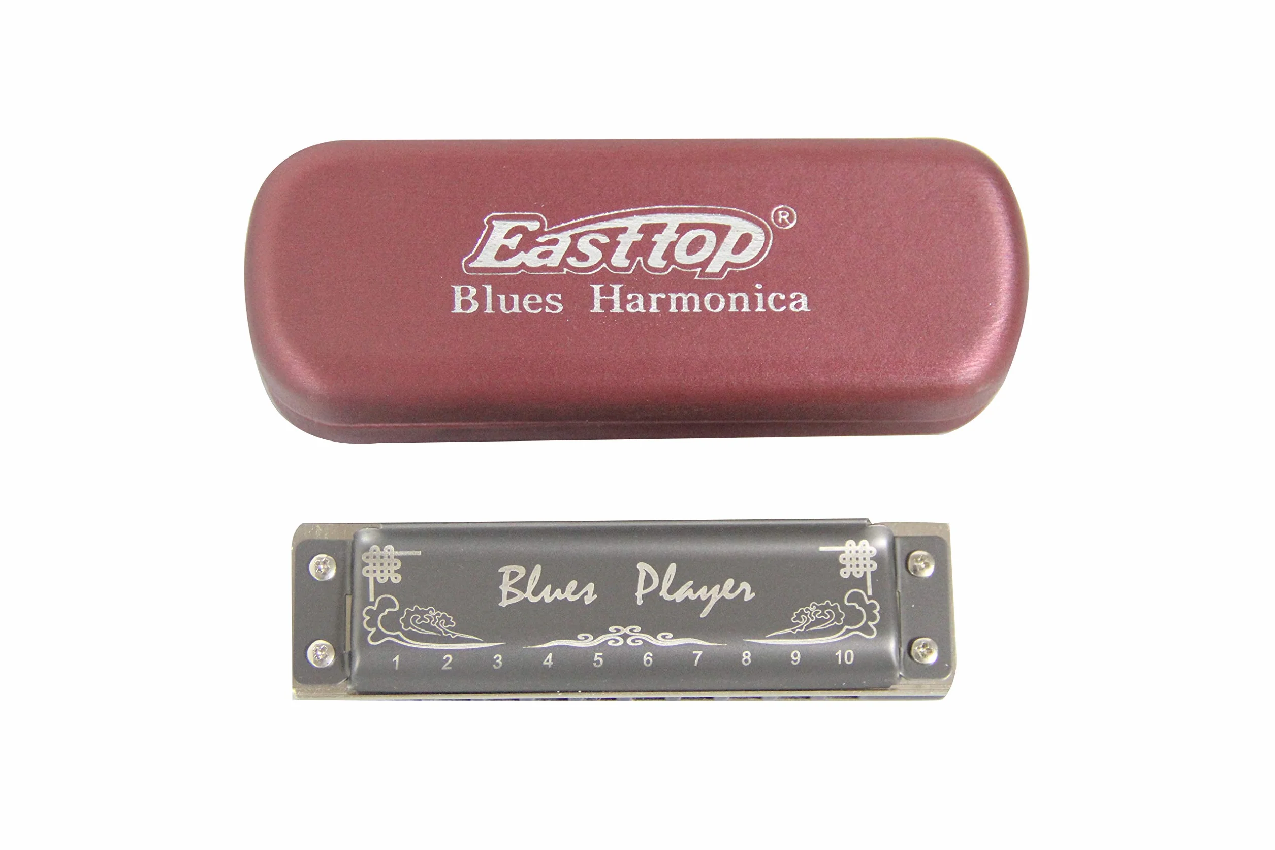 East top harmonijka diatonic blues Key of C 10 otworów profesjonalna