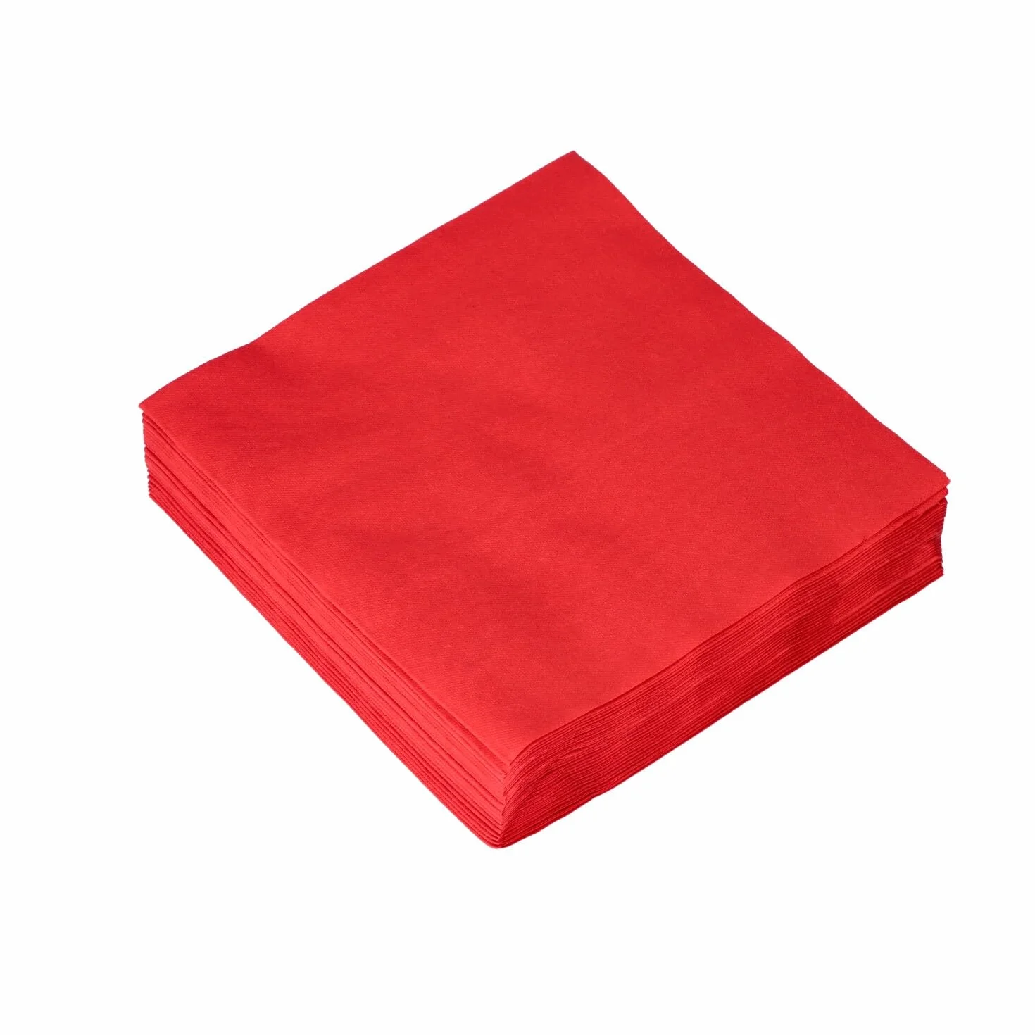 Serwetki Flizelinowe Premium Czerwone 40 X 40cm