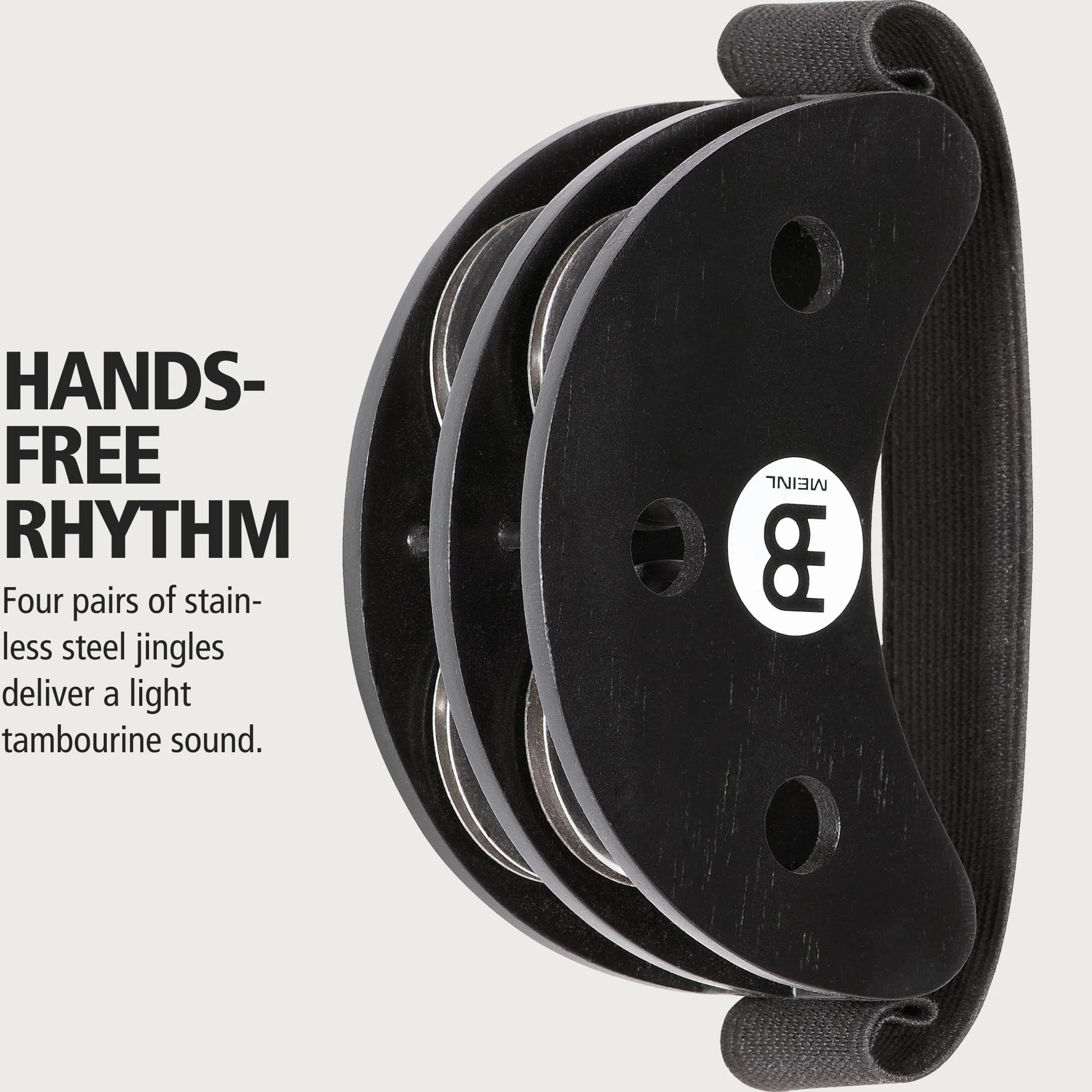 Meinl Foot Tambourine FJS2S-BK - Tamburyn