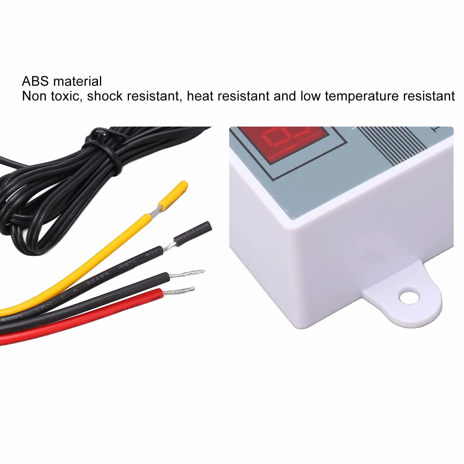 Cyfrowy Regulator Temperatury -50-110 ℃ Przełącznik Ogrzewania i Chłodzenia Termostatu z wodoodporną sondą (12V)