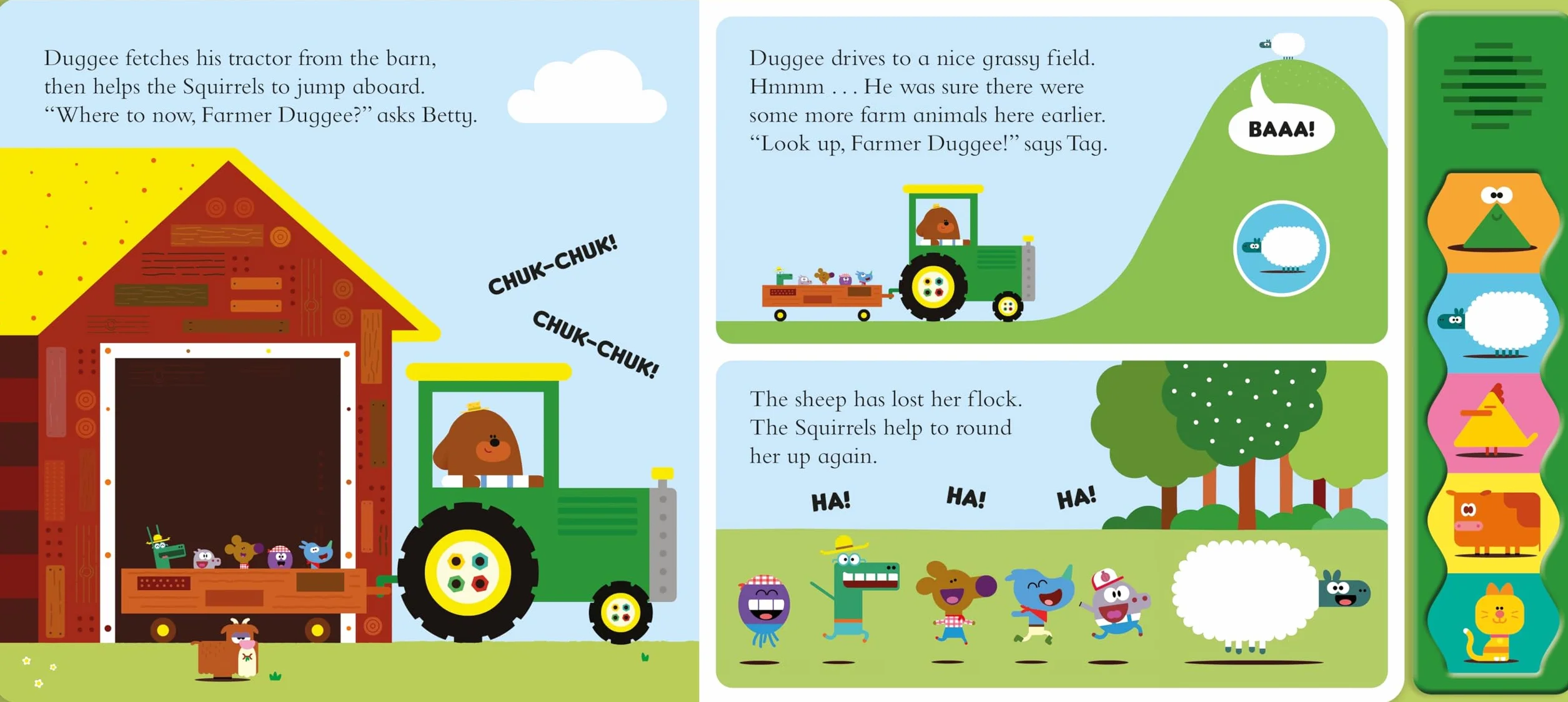 Hey Duggee: Duggee’s Noisy Farm Sound Book
