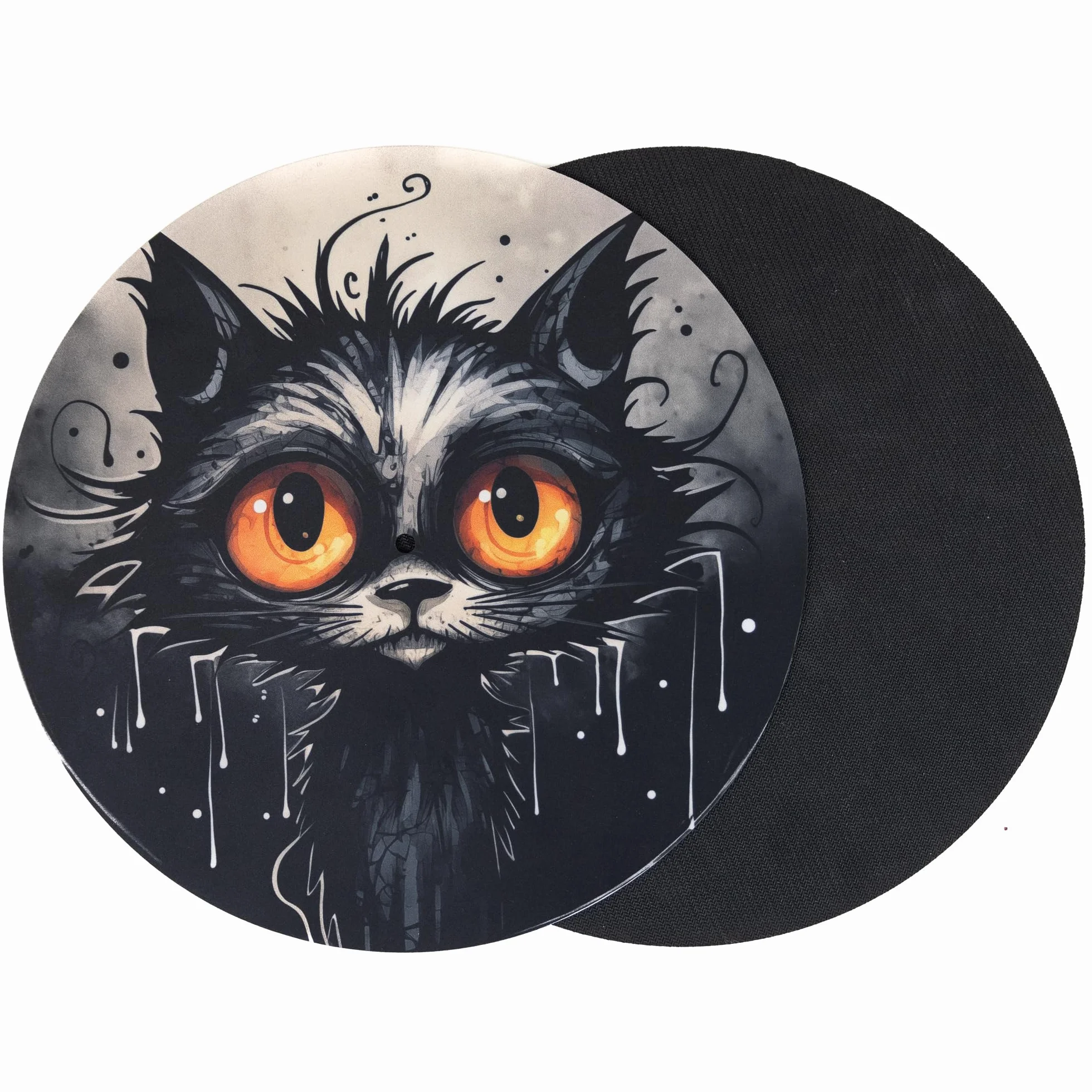 Slipmat - mata do gramofonu z gumy Kitty - mata do gramofonu 30,5 cm (12')