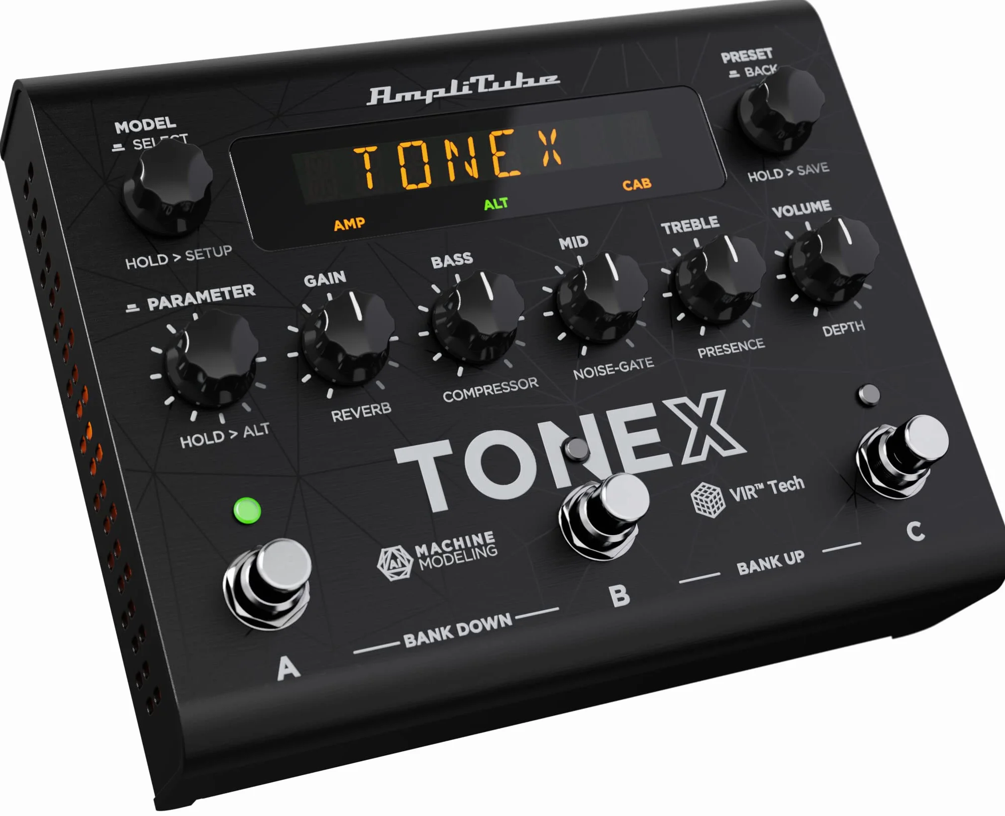 Ik Multimedia Tonex Kompresor do Gitary, Czarny, 14.5 x 17.3 x 5.6 cm