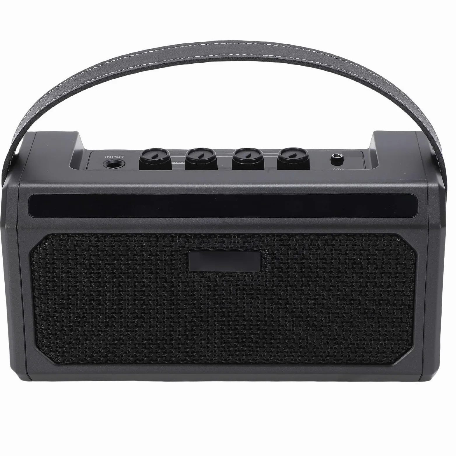 Jeffergarden Wzmacniacz Gitarowy Przenośny Głośnik 10 W z Efektem Opóźnienia Pogłosu Gniazdo Słuchawkowe 3,5 Mm do ćwiczeń