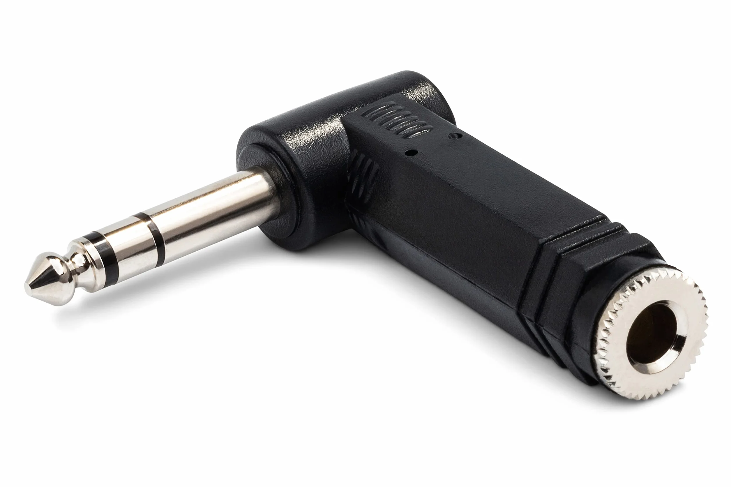 Hosa GPP-273, adapter kąta prostego, 1/4 cala TRS do Same