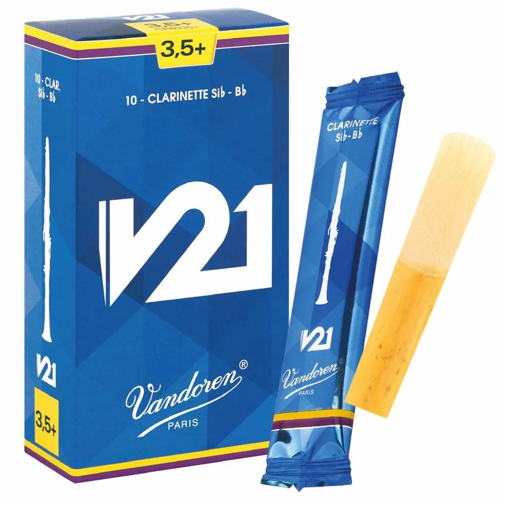 Stroik Vandoren do klarnetu Bb V21 wytrzymałość: 3 1/2+