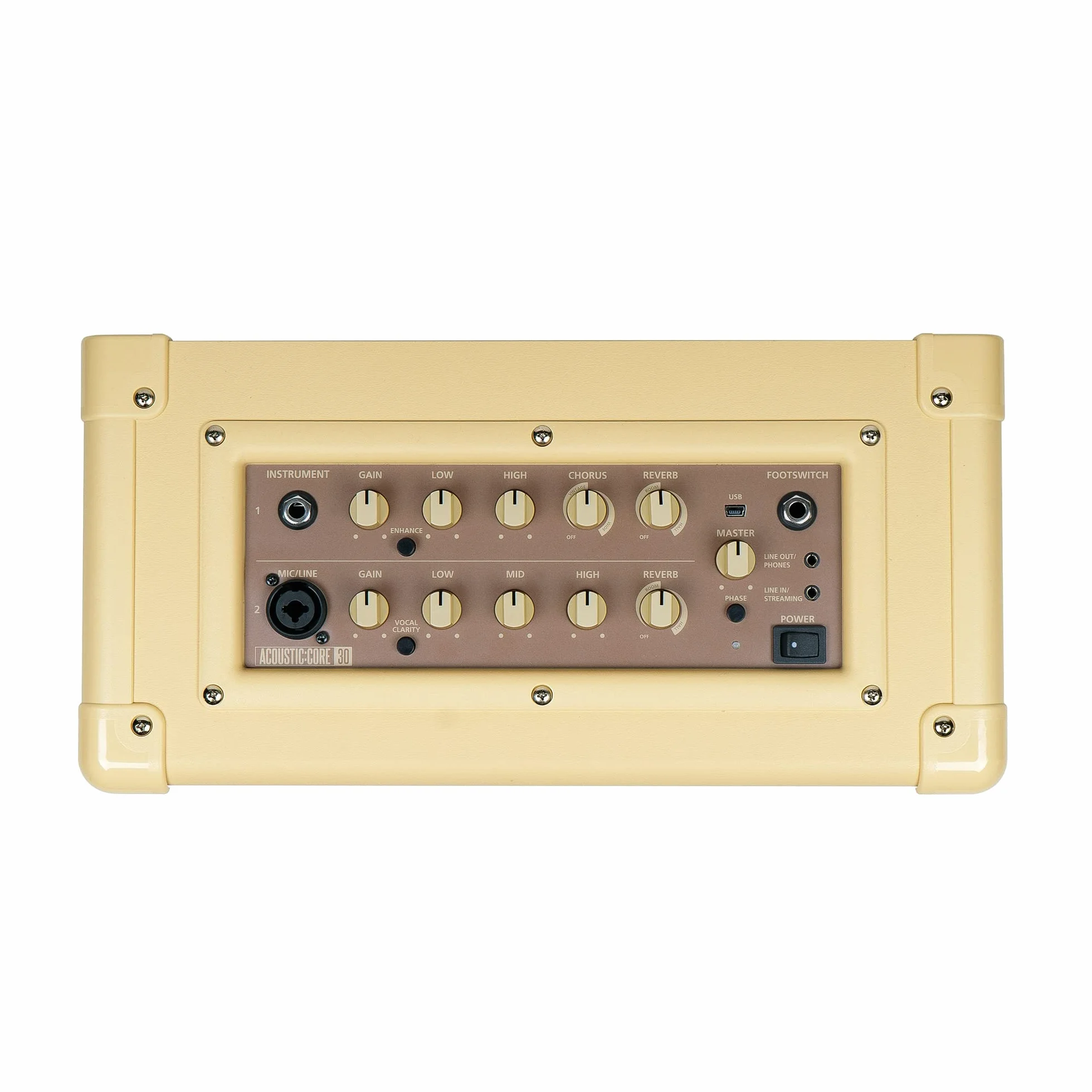 Blackstar Acoustic Core 30 Wzmacniacz do gitary akustycznej z wbudowanym pogłosem i chórusem Xlr Wyjście DI i wejście mikrofonu