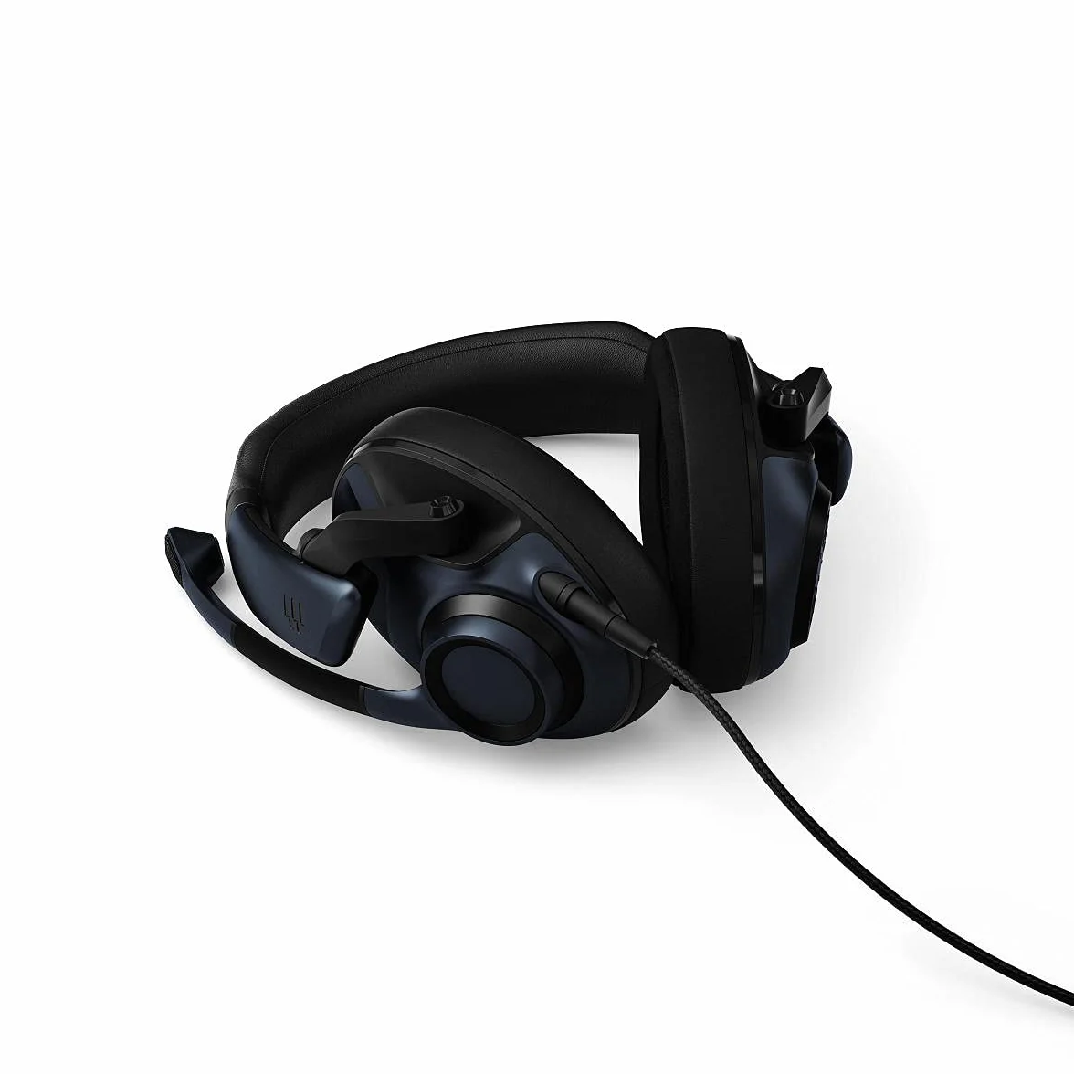 EPOS H6Pro Closed, Słuchawki do zestawu słuchawkowego z mikrofonem - Nauszne - Zamknięta akustyka - Lekki pałąk - Podnieś, aby wyciszyć - Wygodne - PC, Mac, PS4, PS5, Xbox Series X, Xbox One, Przełącznik Nintendo (czarny)