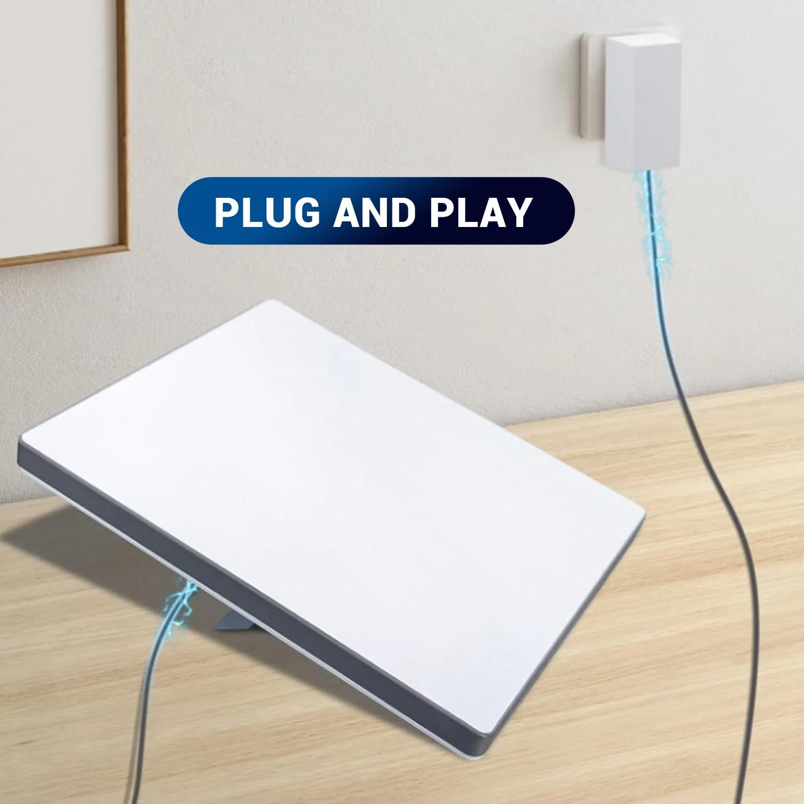 Kabel Kabel Zamienny Mini do Kabla Zasilającego Mini DC Kabel Przedłużający Zasilacza Prądu Stałego 18AWG Wodoodporny, Szary (2M)