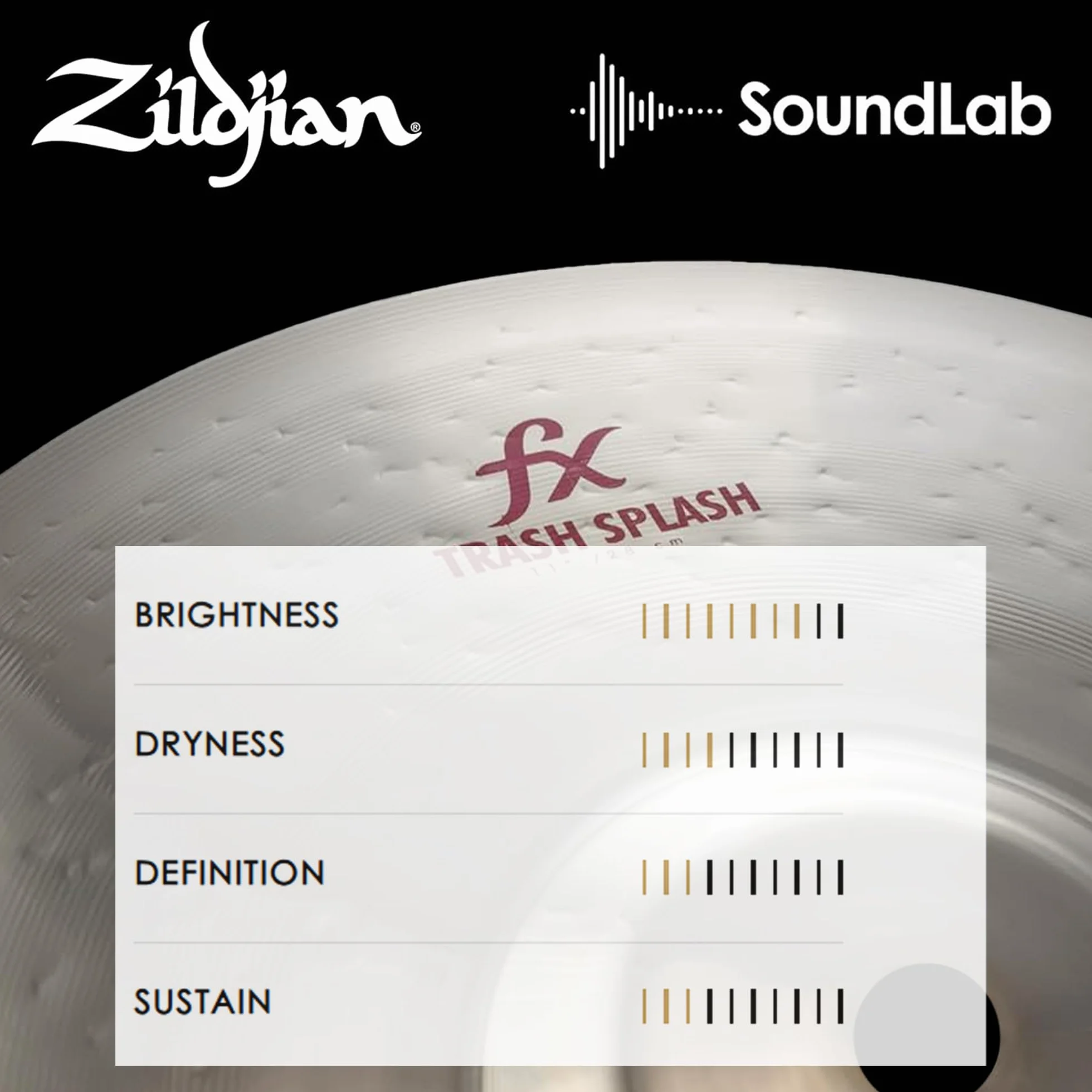 Zildjian Seria FX - 11 cali (27cm) - Talerz - Oriental Trash Splash