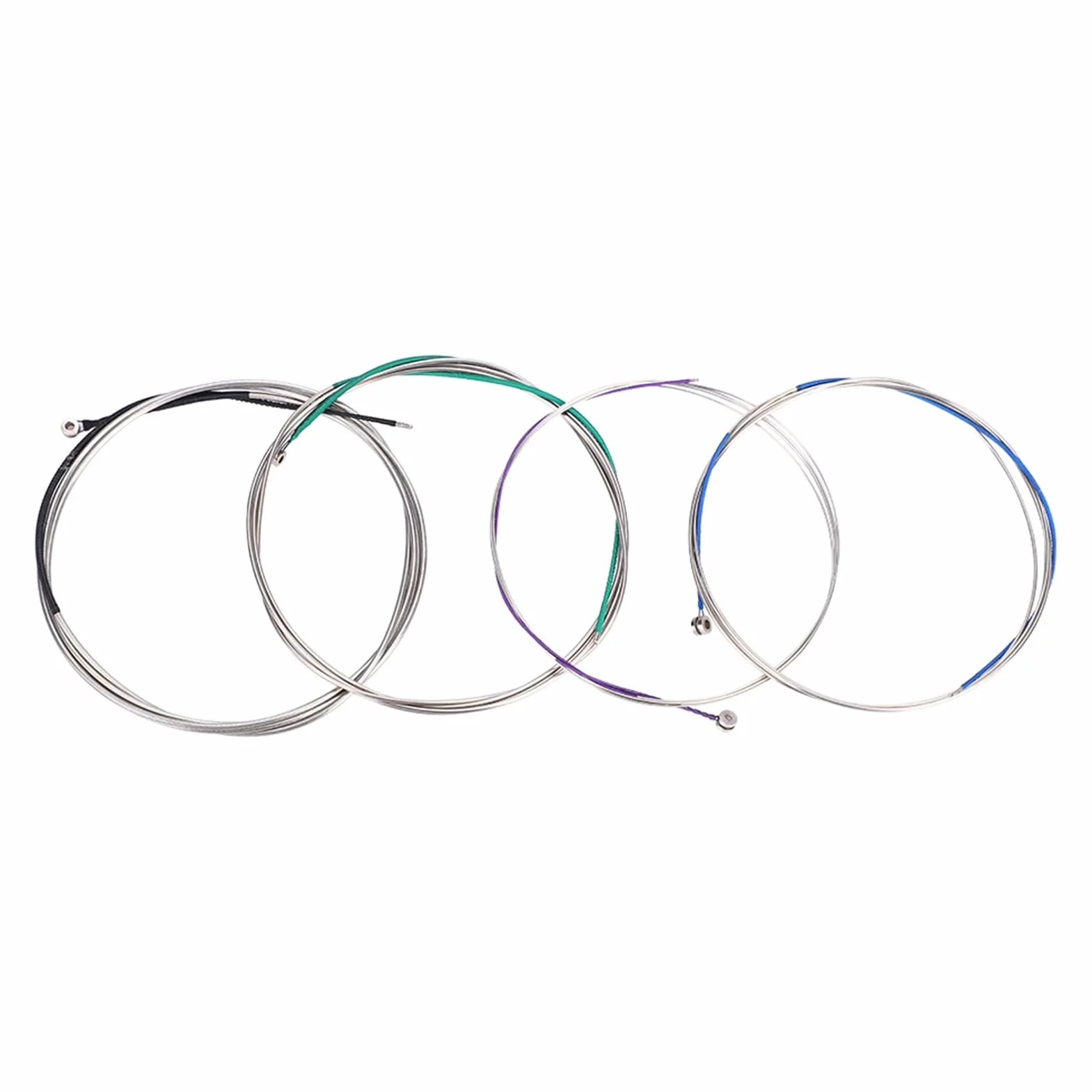Saiten A-D-G-C Dla Cello 4/4-3/4 - Stalowe Struny Zamienne W Pełnym Rozmiarze Z Kolorowymi Powłokami