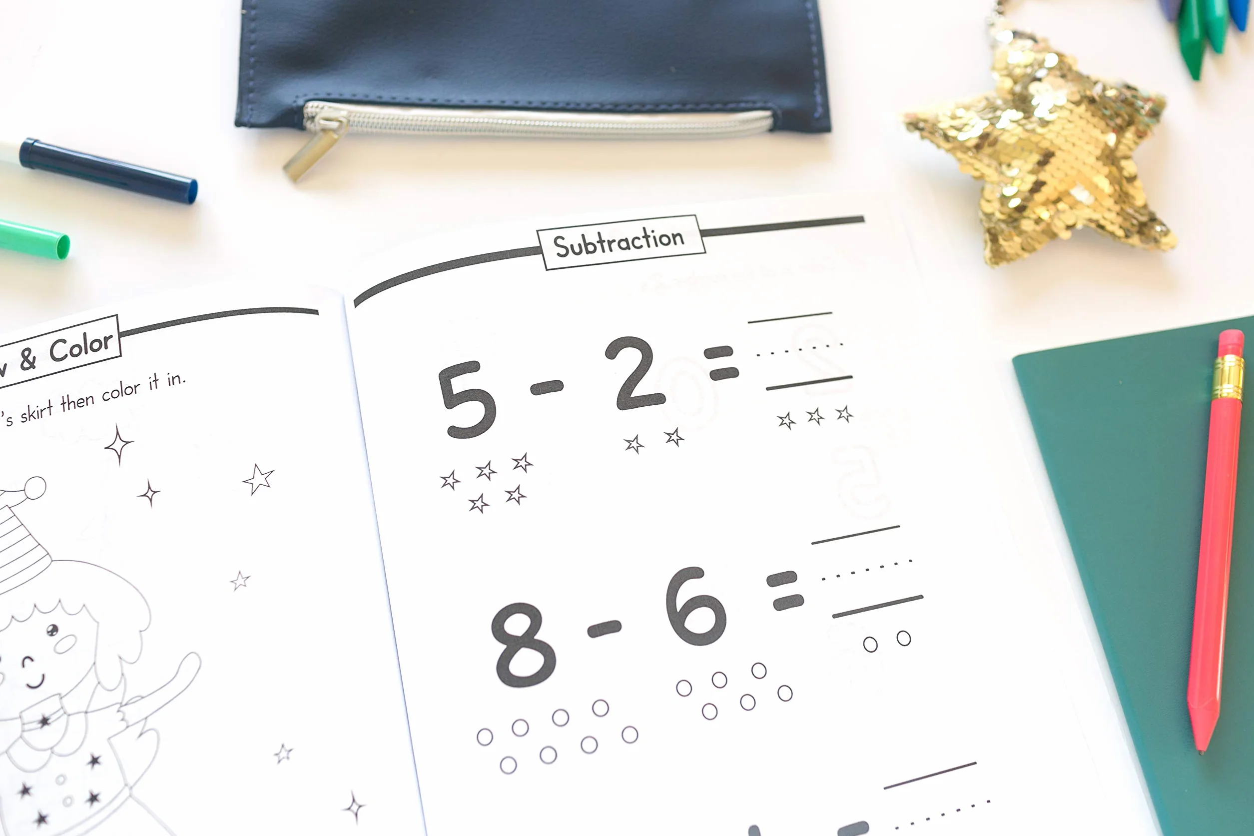 Preschool Math Workbook for Toddlers Ages 2-4: Beginner Math Preschool Learning Book with Number Tracing and Matching Activities for 2, 3 and 4 year olds and kindergarten prep