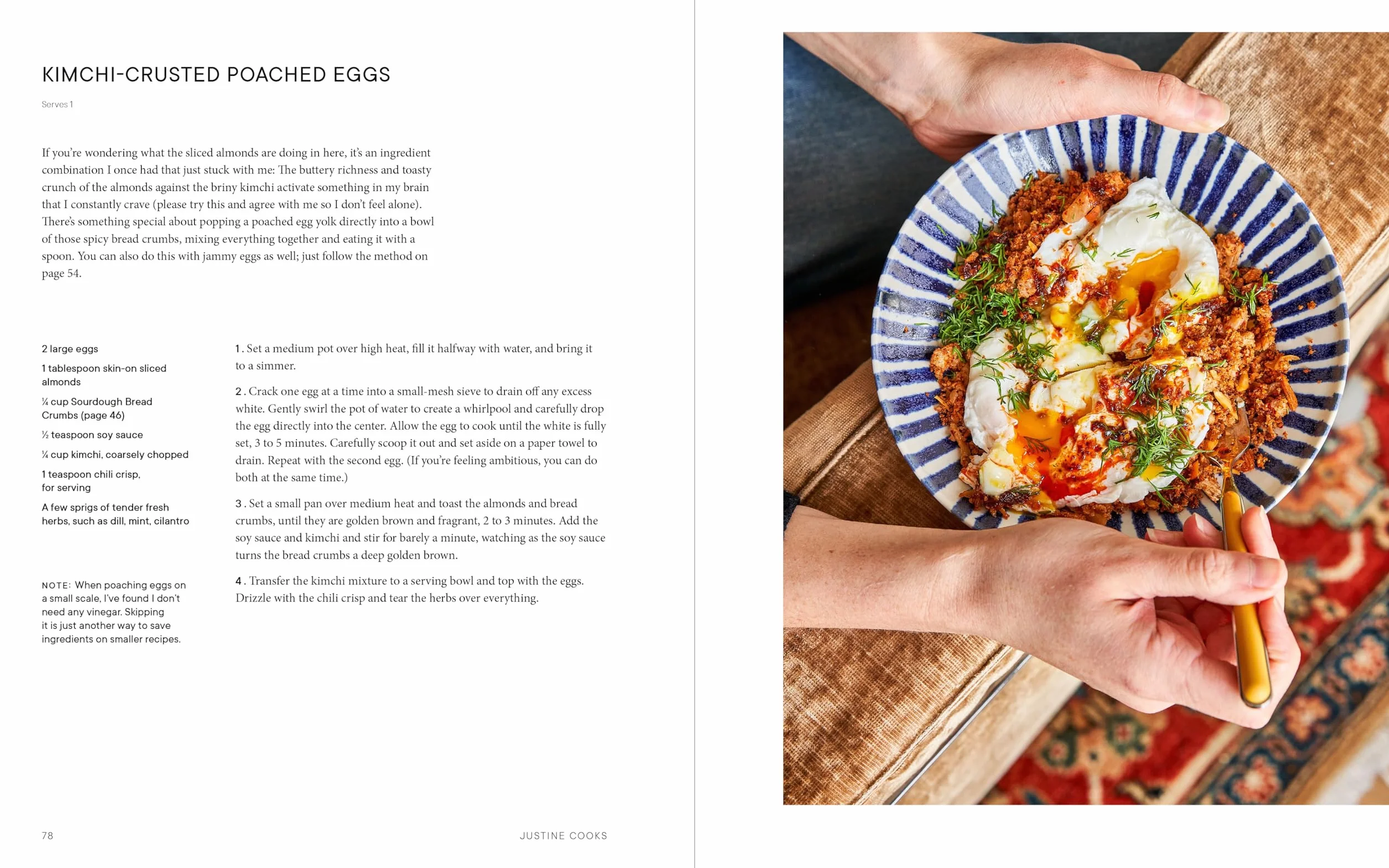 Justine Cooks: A Cookbook: Recipes (Mostly Plants) for Finding Your Way in the Kitchen