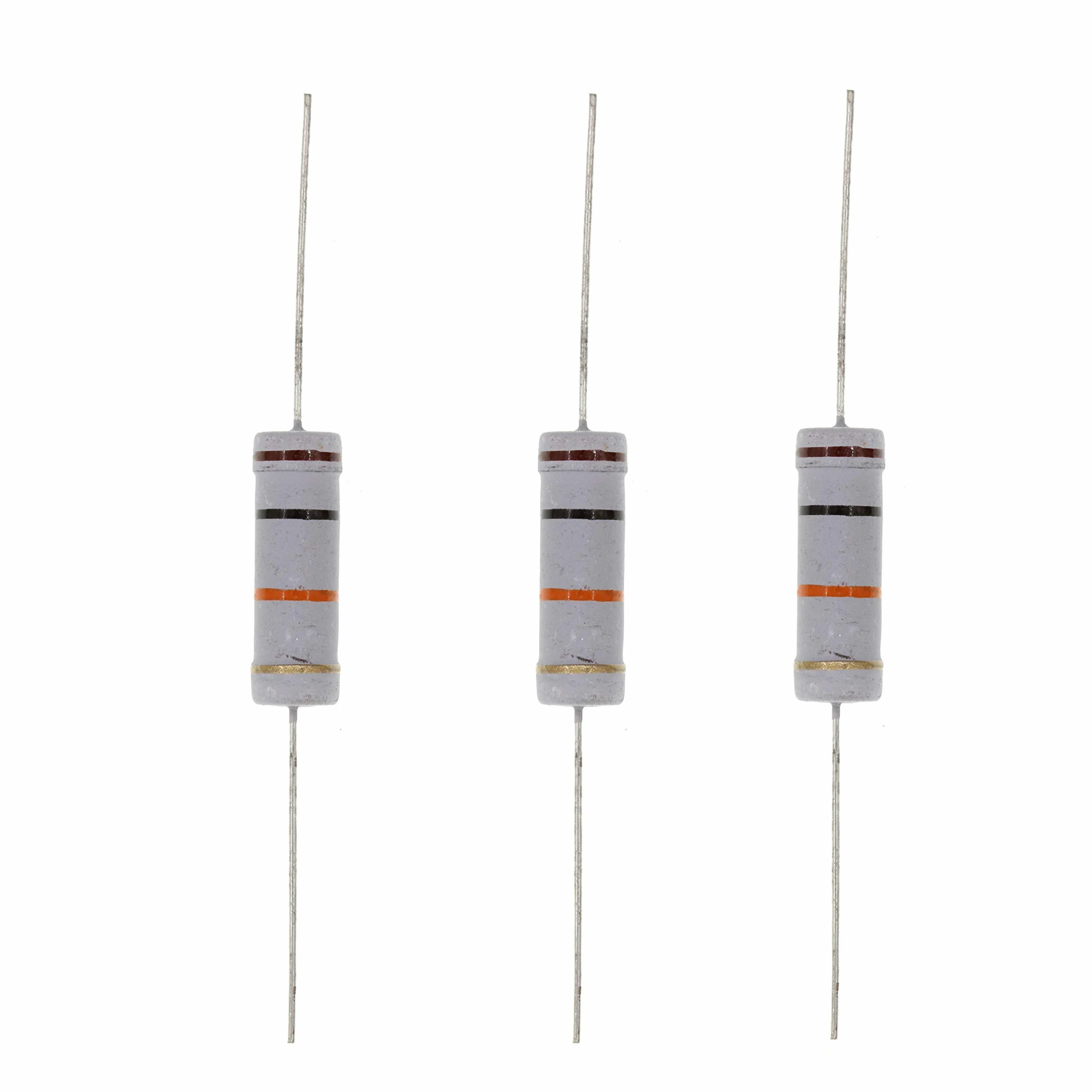 10PCS 5W 5 Watts 10K 10K Ohm 5% Rezystor z warstwą tlenku metalu