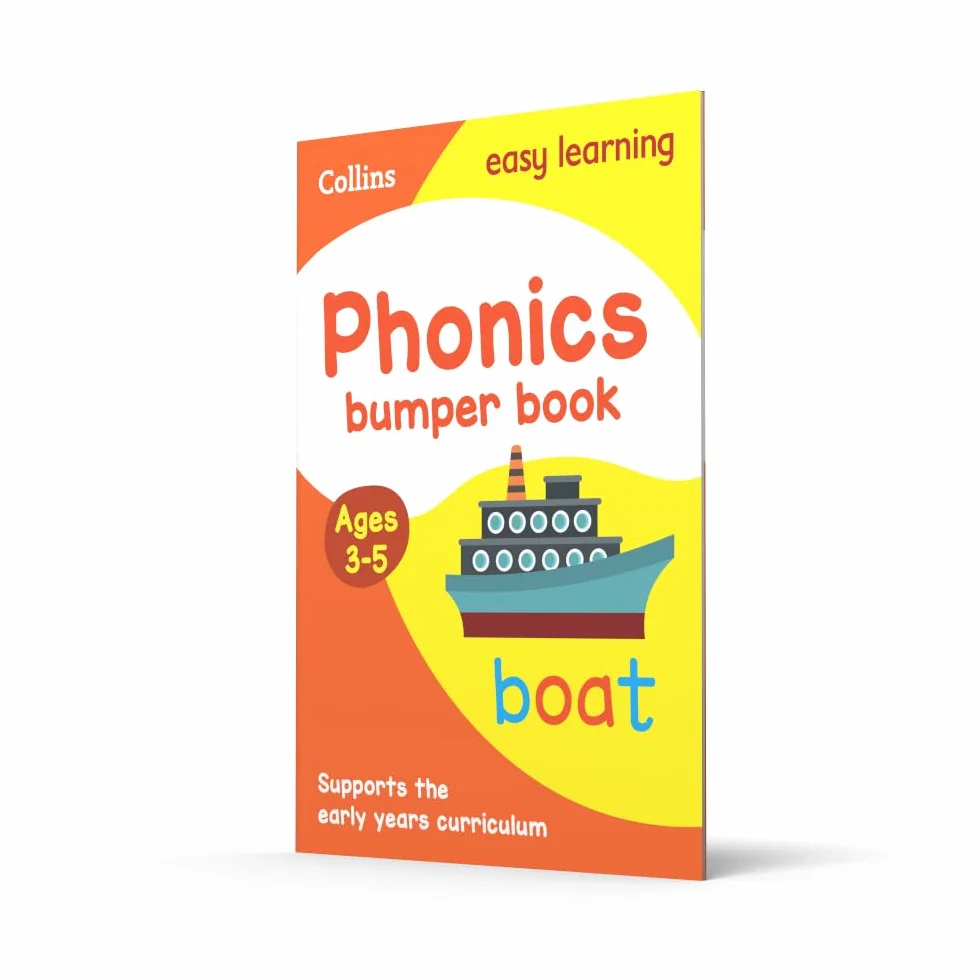 Phonics Bumper Book Ages 3-5: Ideal for home learning