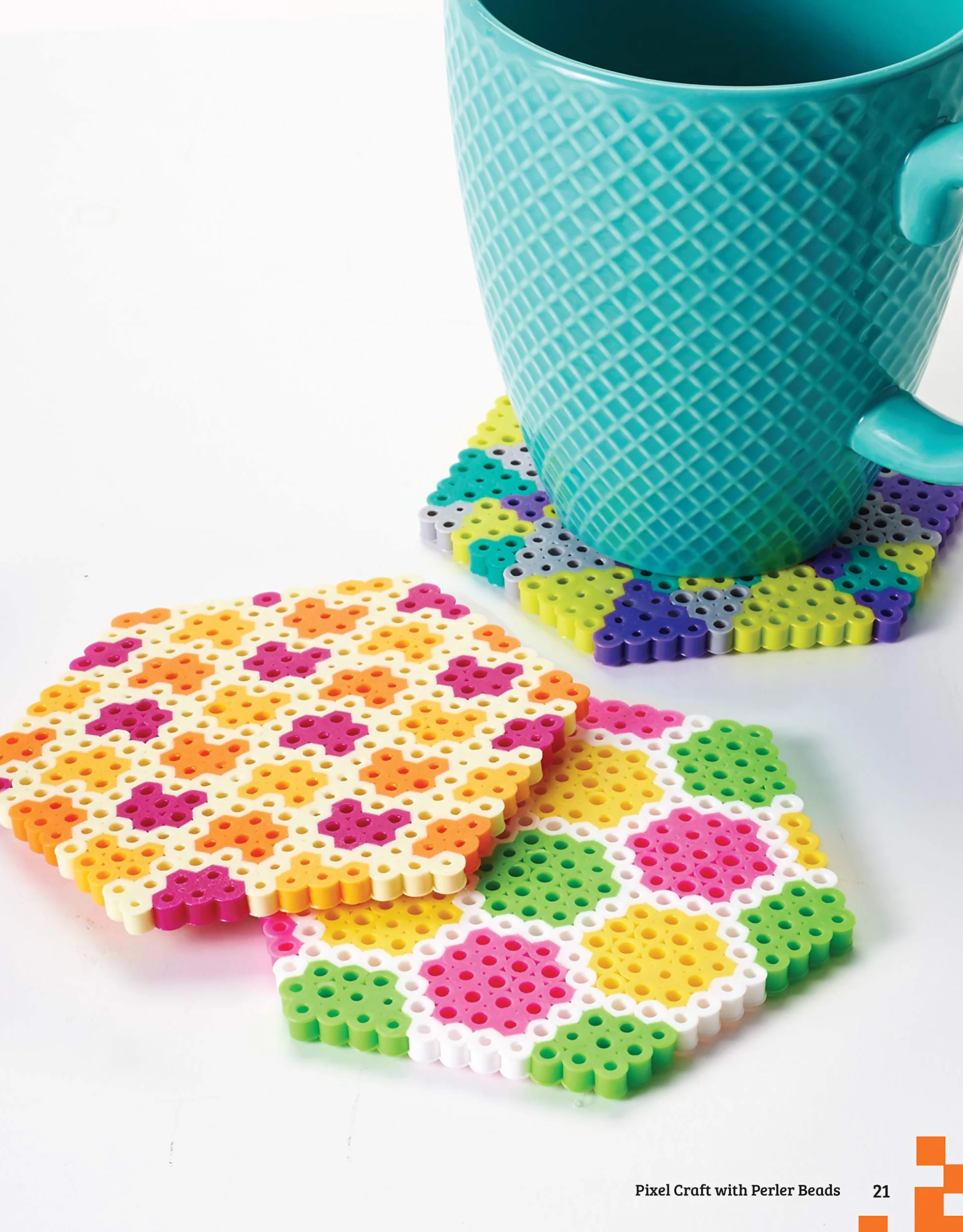 Pixel Craft with Perler Beads: More Than 50 Super Cool Patterns: Patterns for Hama, Perler, Pyssla, Nabbi, and Melty Beads