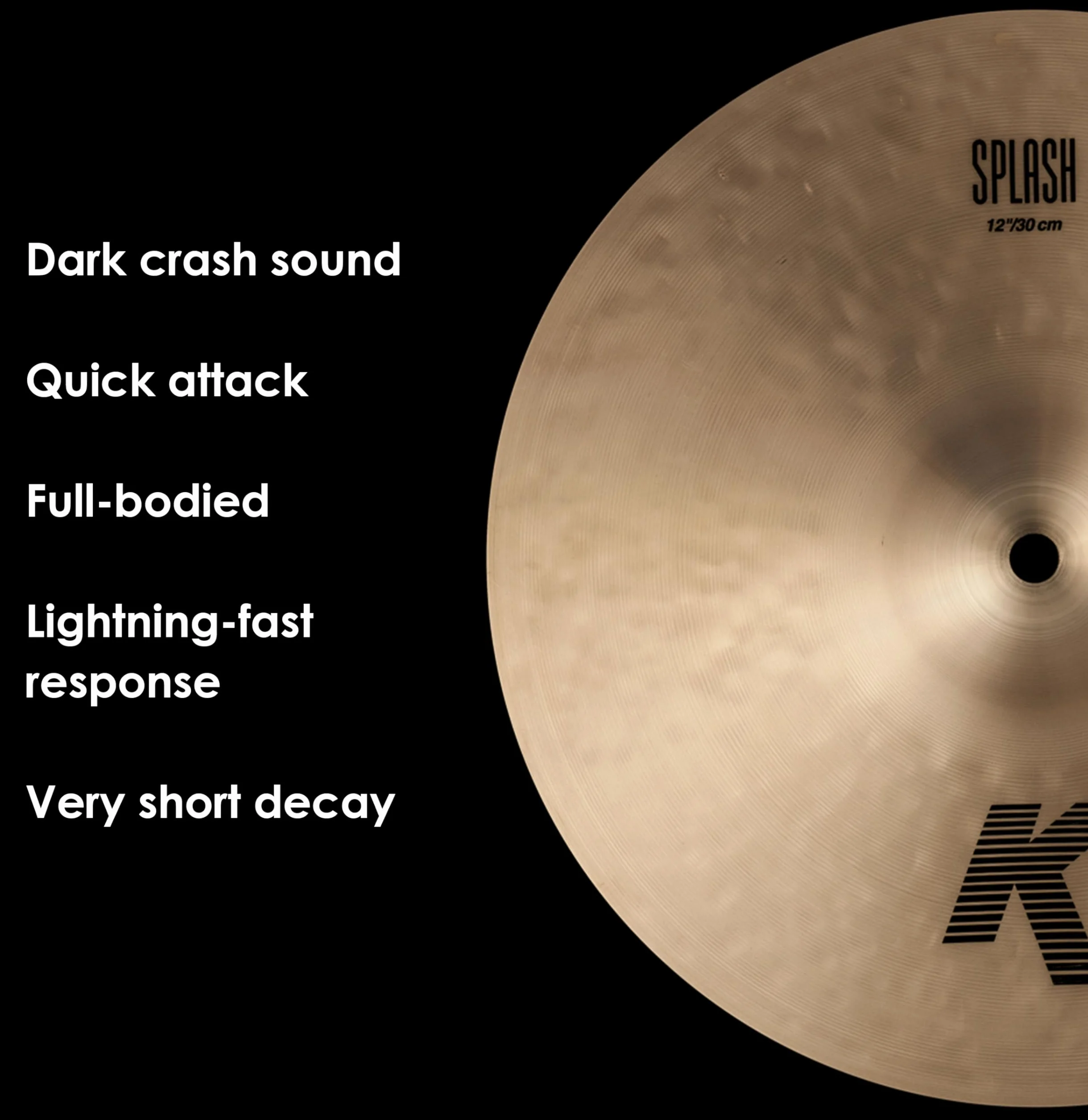 Zildjian K' Splash 12", Traditional Finish - Talerz splash